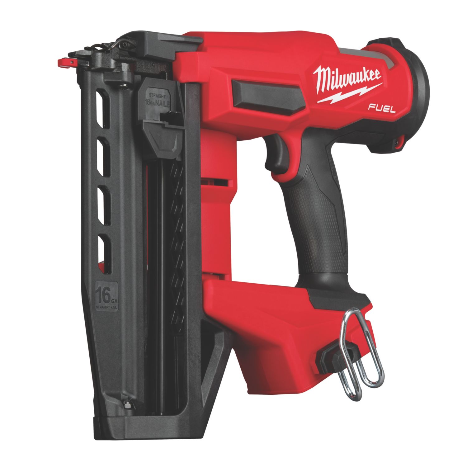Milwaukee M18 FN16GS-0X 64mm 18V Li-Ion RedLithium Brushless Second Fix Cordless Nail Gun - Bare (374TN)