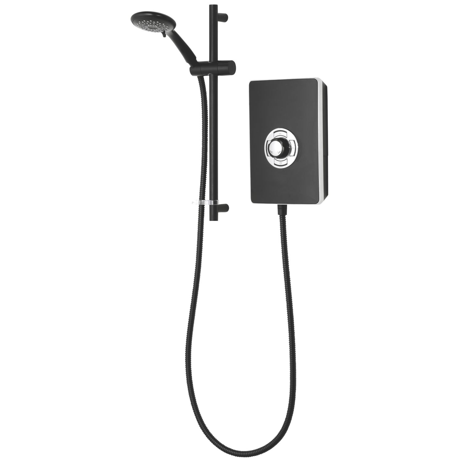 Triton Collection Matte Black 9.5kW Electric Shower (375JX)