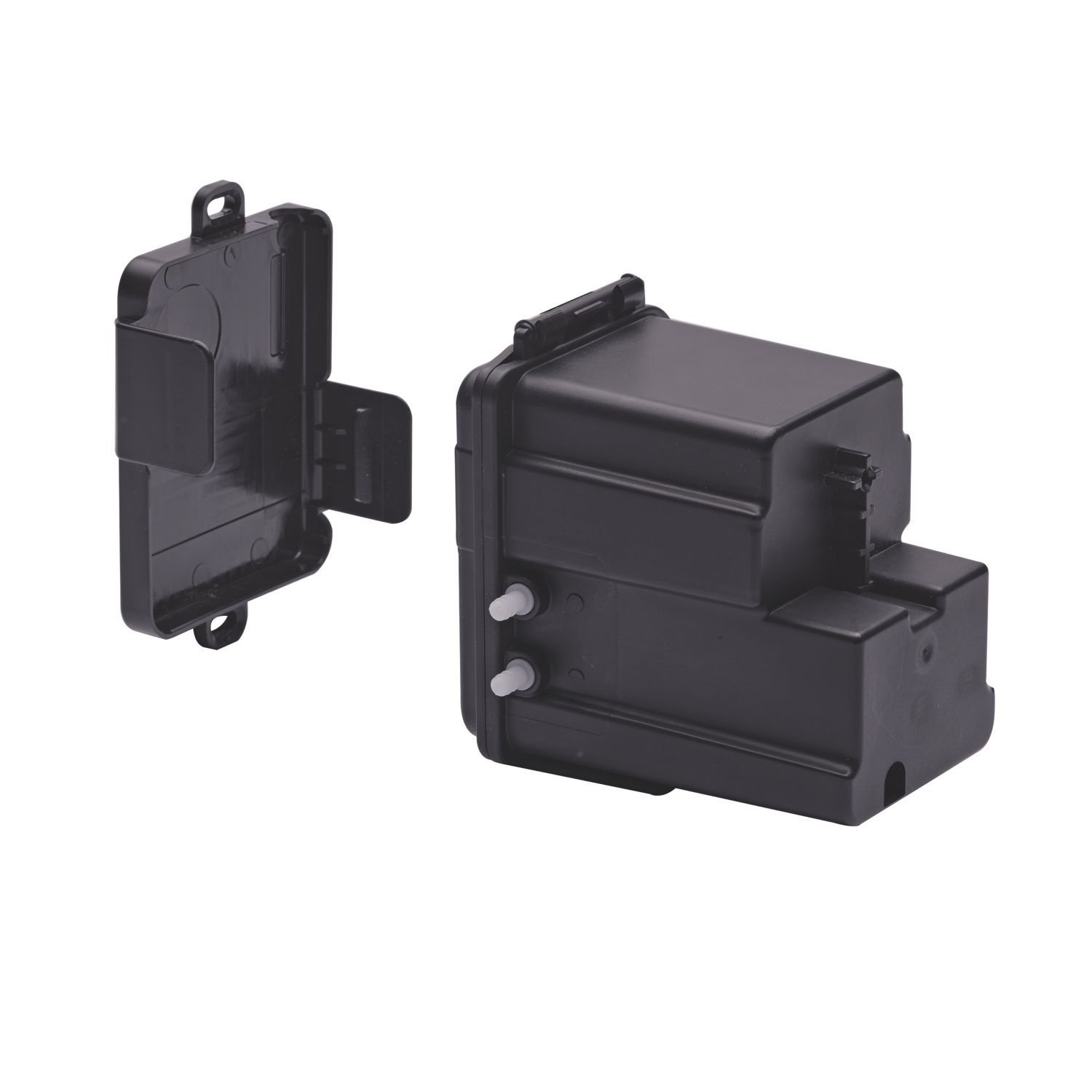 Battery-Powered Dual-Flush Contactless Button Kit Black (375RM)