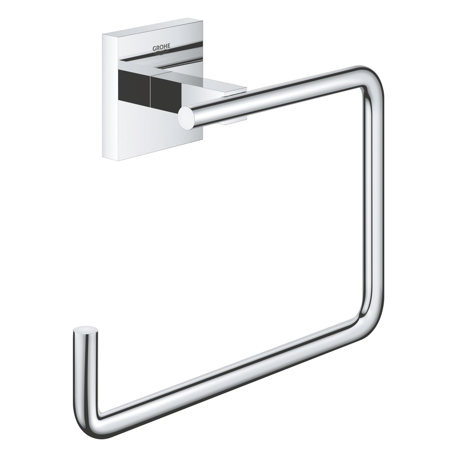 Grohe Start Cube Towel Ring Chrome (375RV)