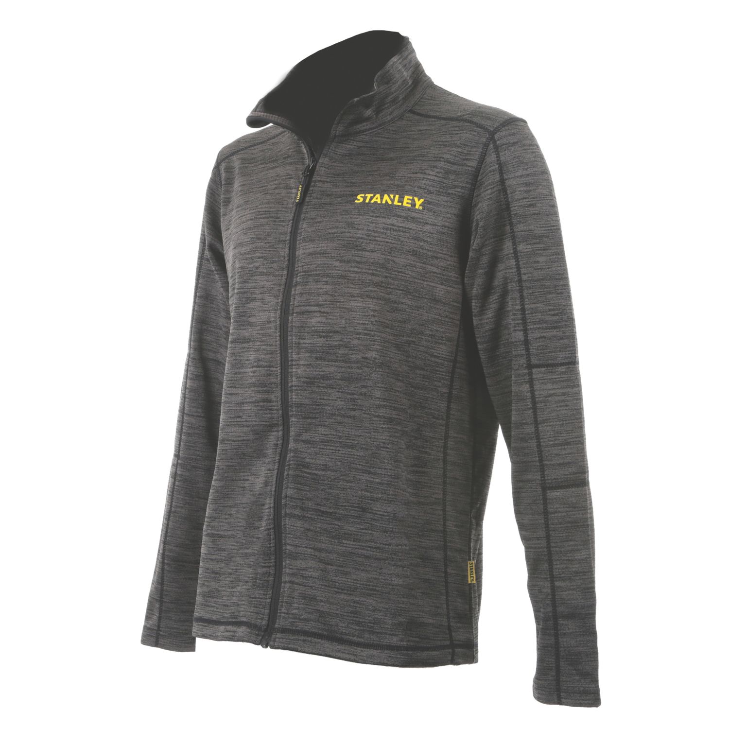 Stanley Weston Grid-Back Fleece Grey Medium 42" Chest (375RX)