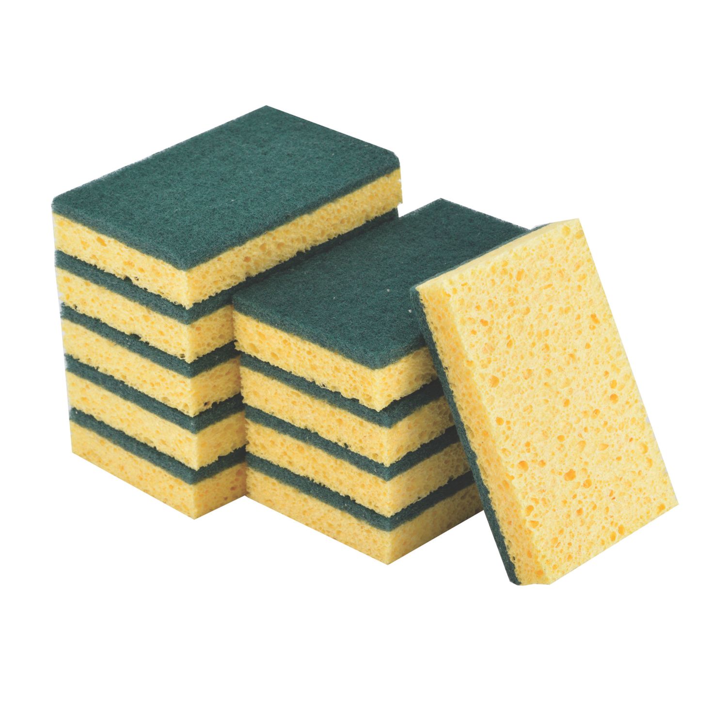 Essentials Sponge Scourer 84mm x 130mm 10 Pack (375VE)