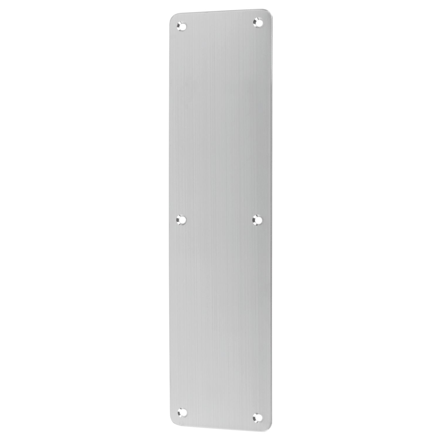 Smith & Locke Fire Rated Finger Plate Satin Stainless Steel 75mm x 300mm (3769K)