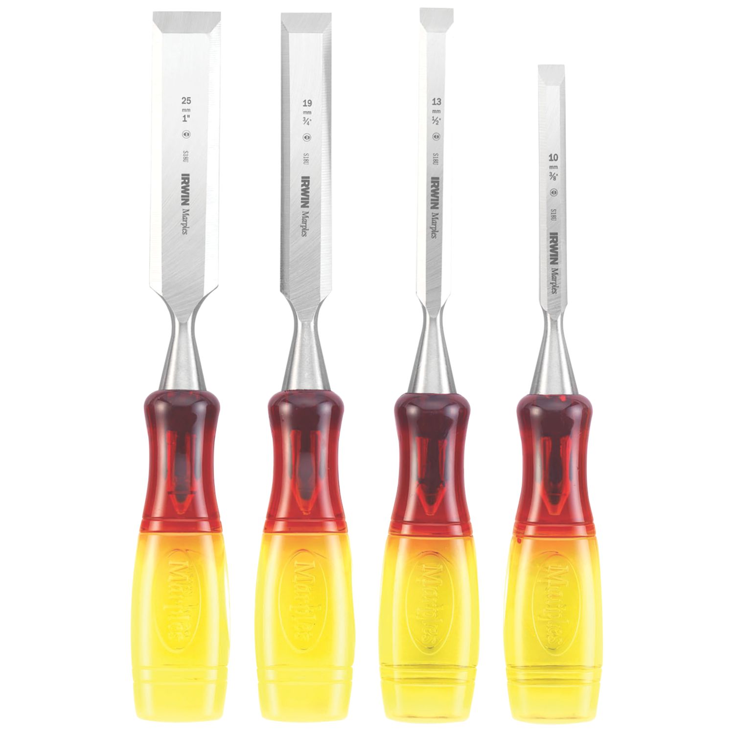 Irwin Marples Bevel Edge Chisel Set 4 Pieces (376HP)