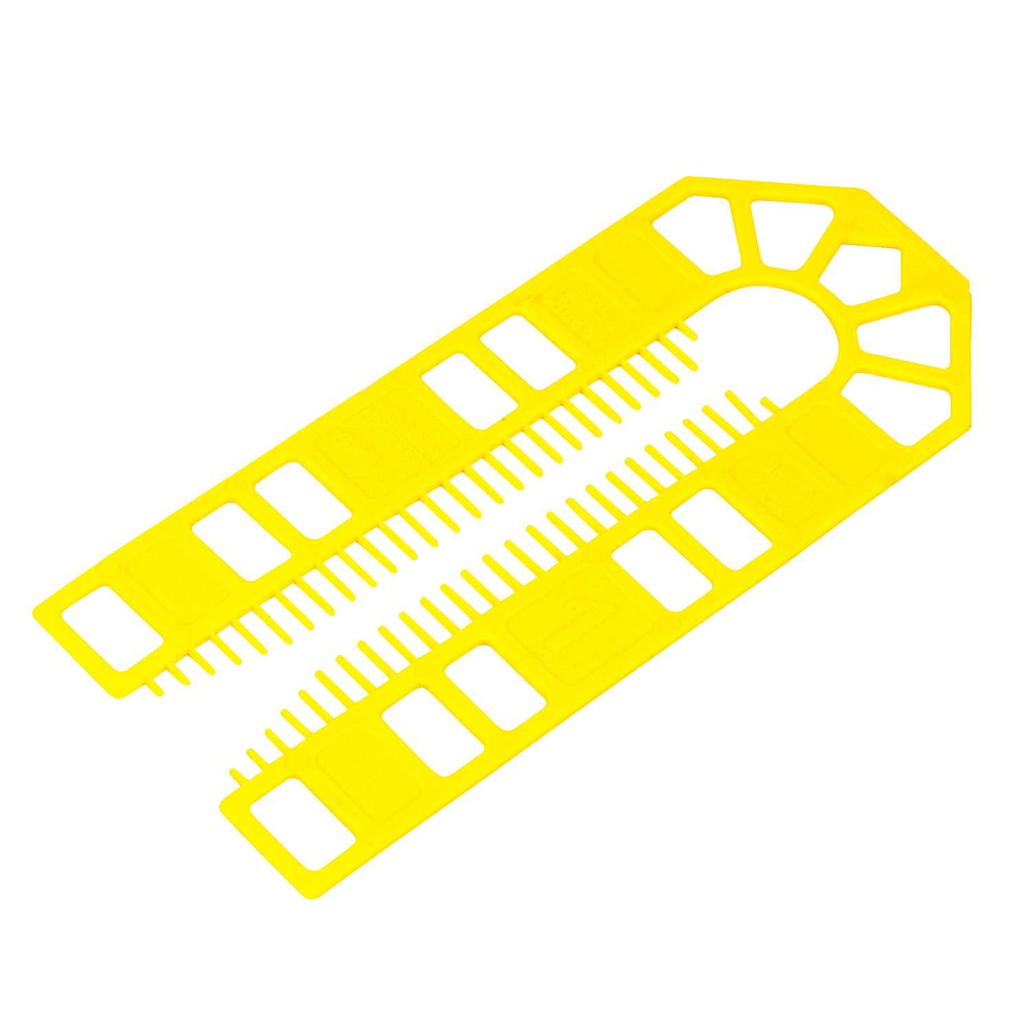 Broadfix Plastic Shims Large 101mm x 1mm x 43mm 200 Pack (37775)