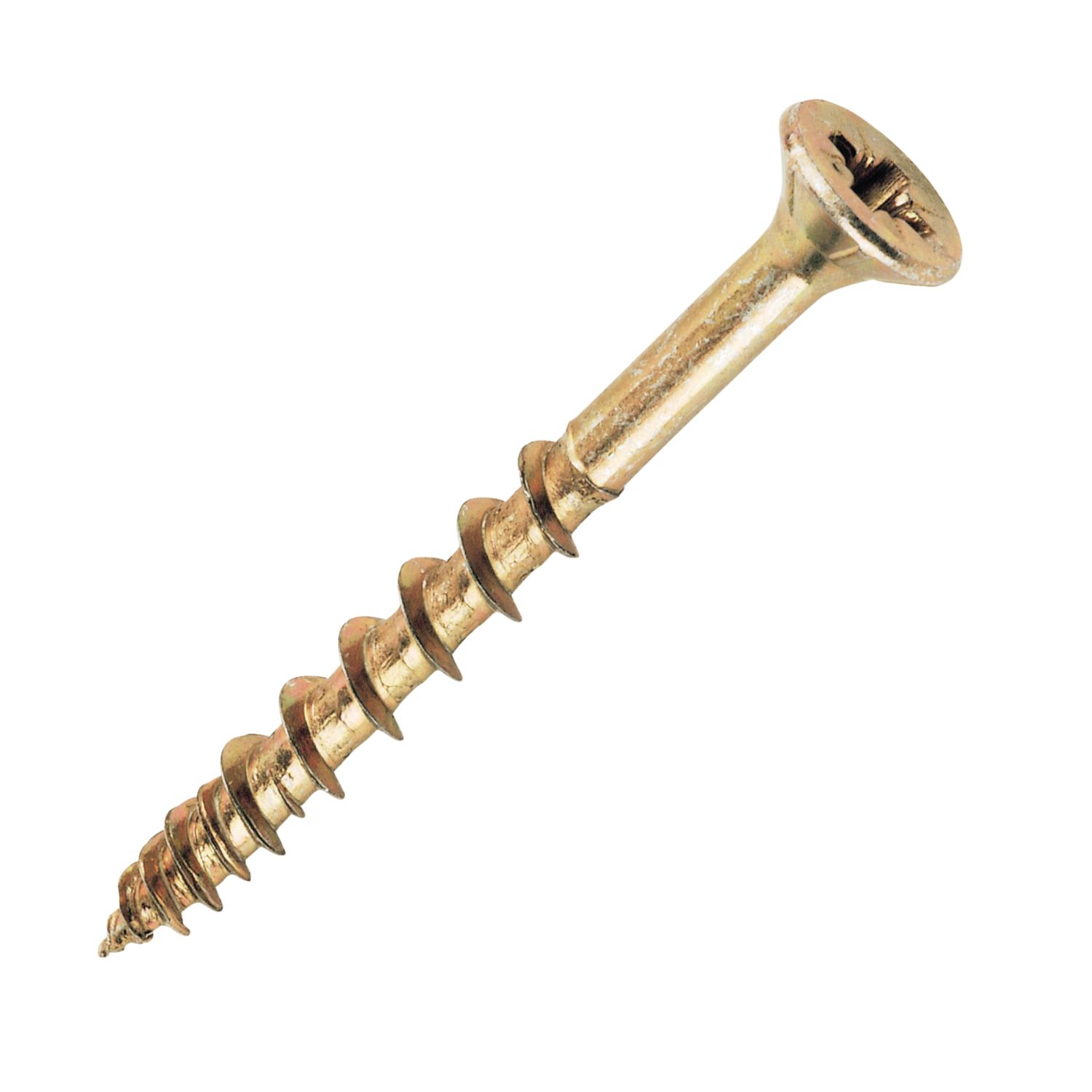 Screw-Tite PZ Double-Countersunk Thread Cutting Screws 6mm x 120mm 50 Pack (37953)