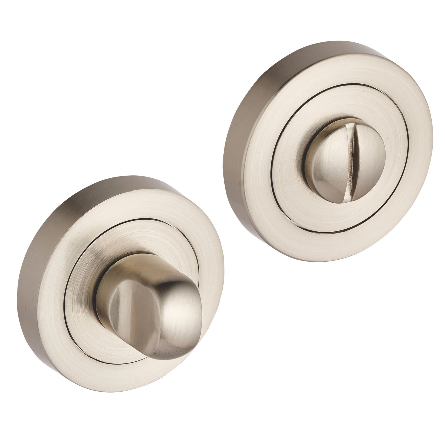 Smith & Locke Standard Thumbturn Set Brushed Nickel 50mm (380HY)