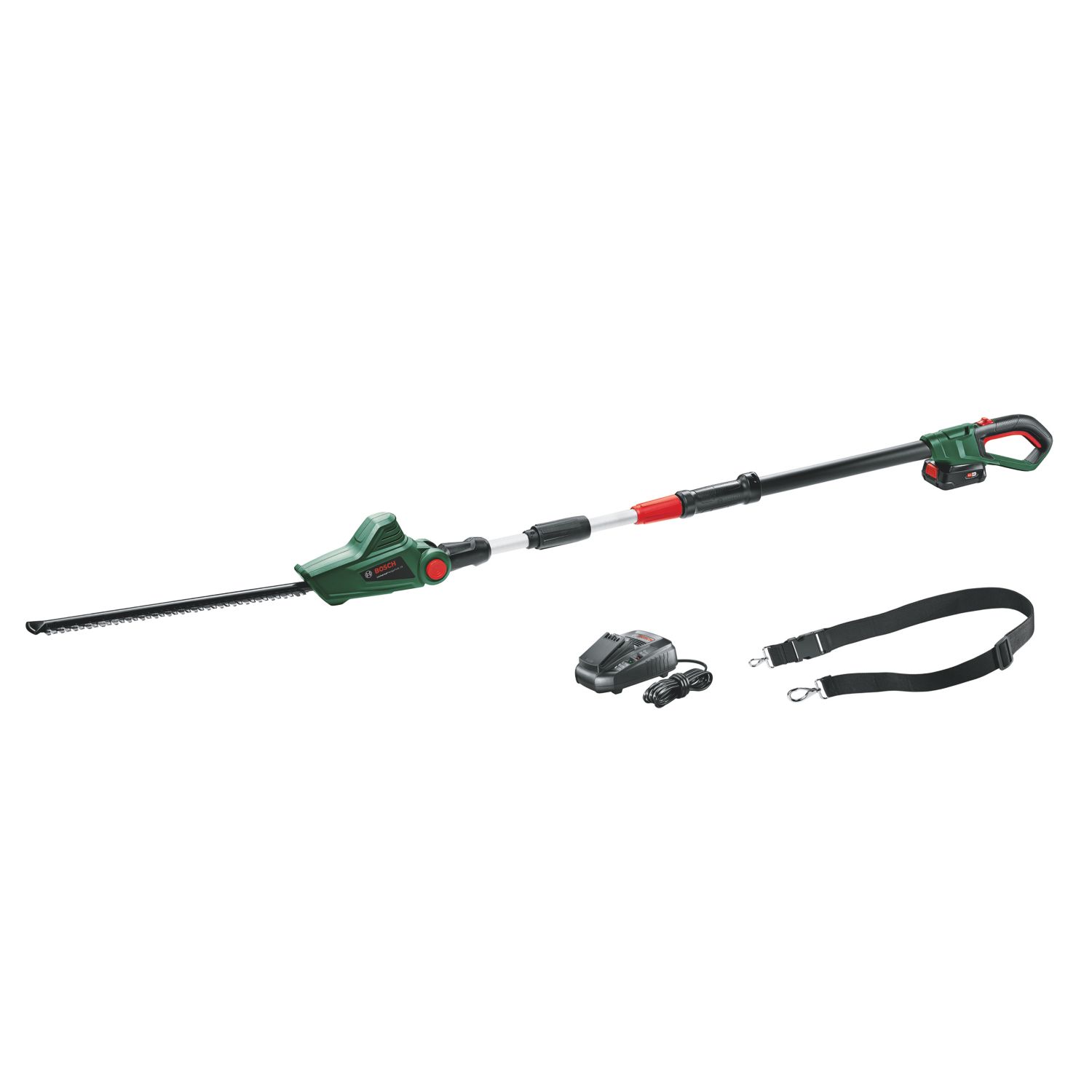 Bosch UniversalHedgePole 18 43cm 18V 1 x 2.5Ah Li-Ion Power for All Cordless Pole Hedge Trimmer (380PF)