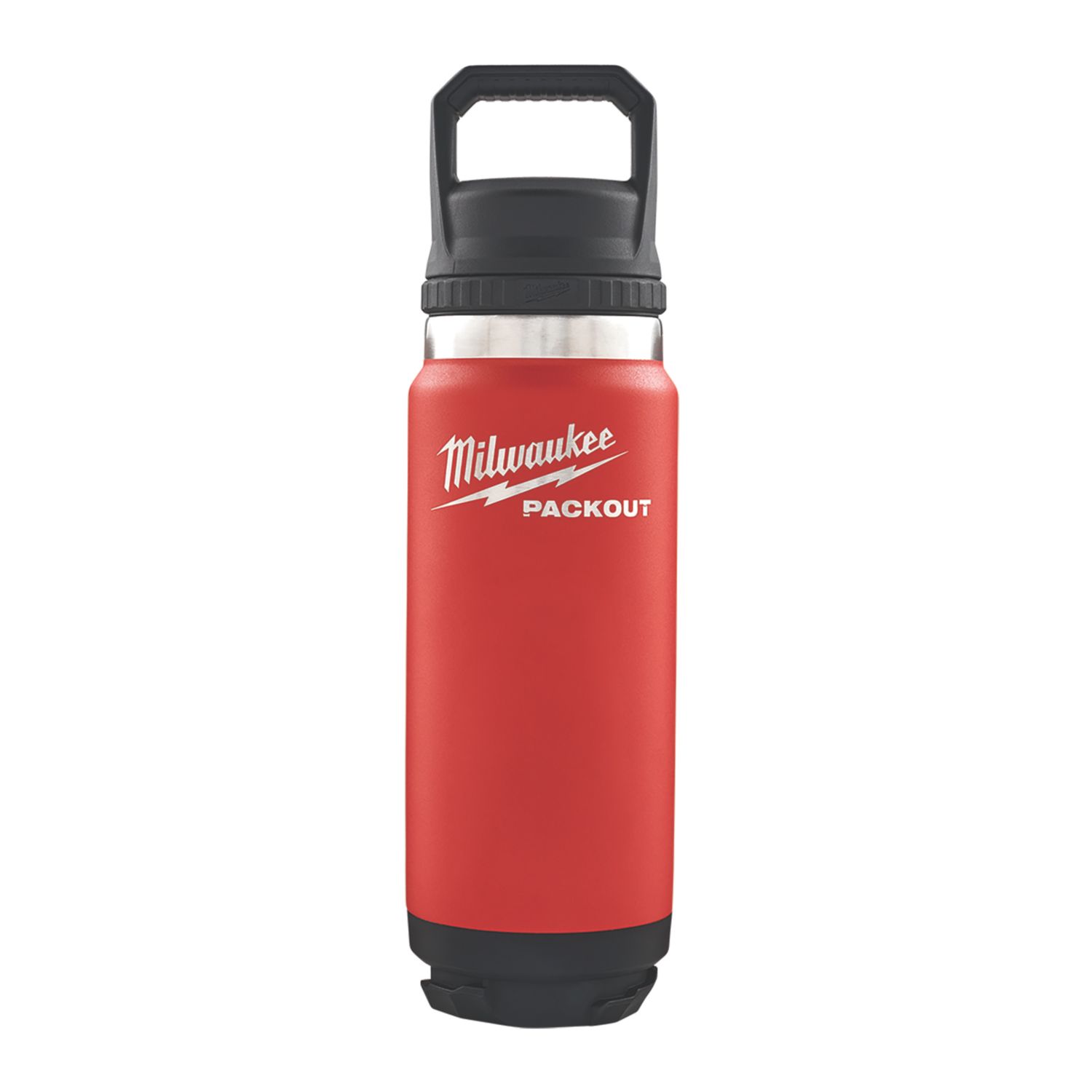 Milwaukee Packout Bottle with Chug Lid 710ml Red (381CU)