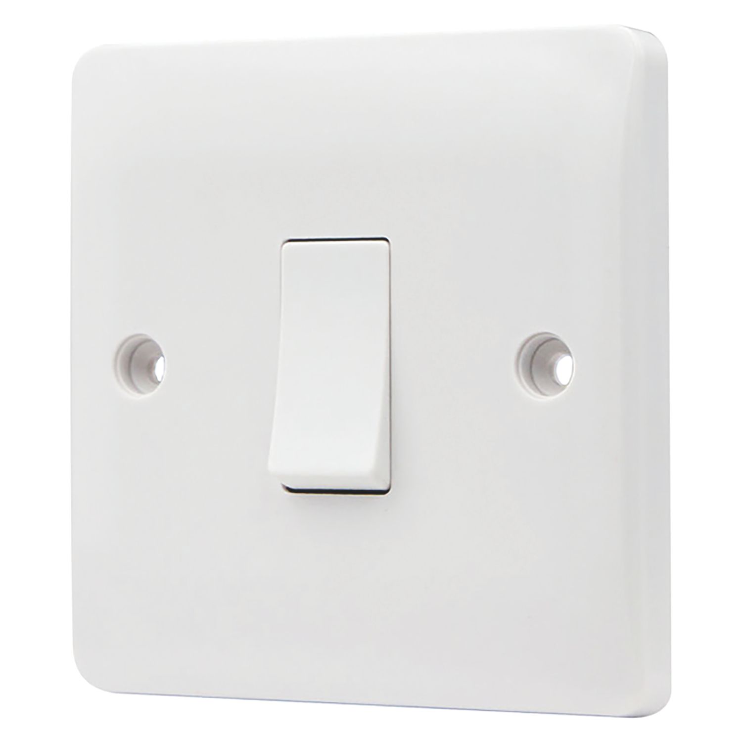 Vimark Pro 10A 1-Gang 2-Way Light Switch White (381PV)