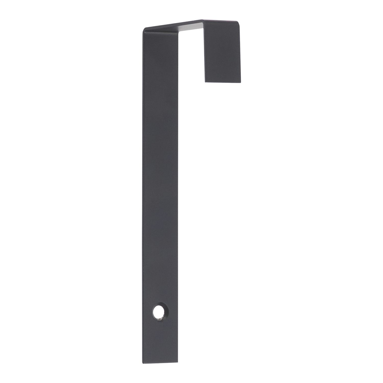 Essentials Over Door Hook Black 131mm (381TA)