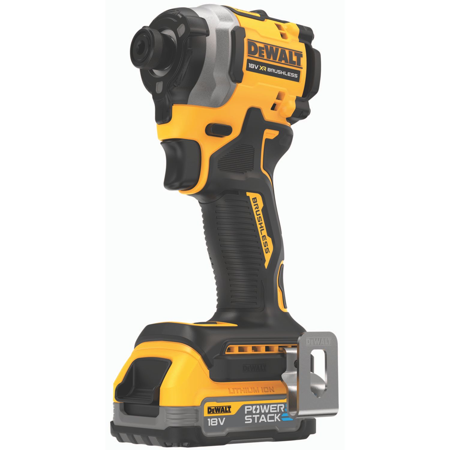 DeWalt DCF850E2T-GB 18V 2 x 1.7Ah Li-Ion PowerStack Brushless Cordless Impact Driver (381VV)