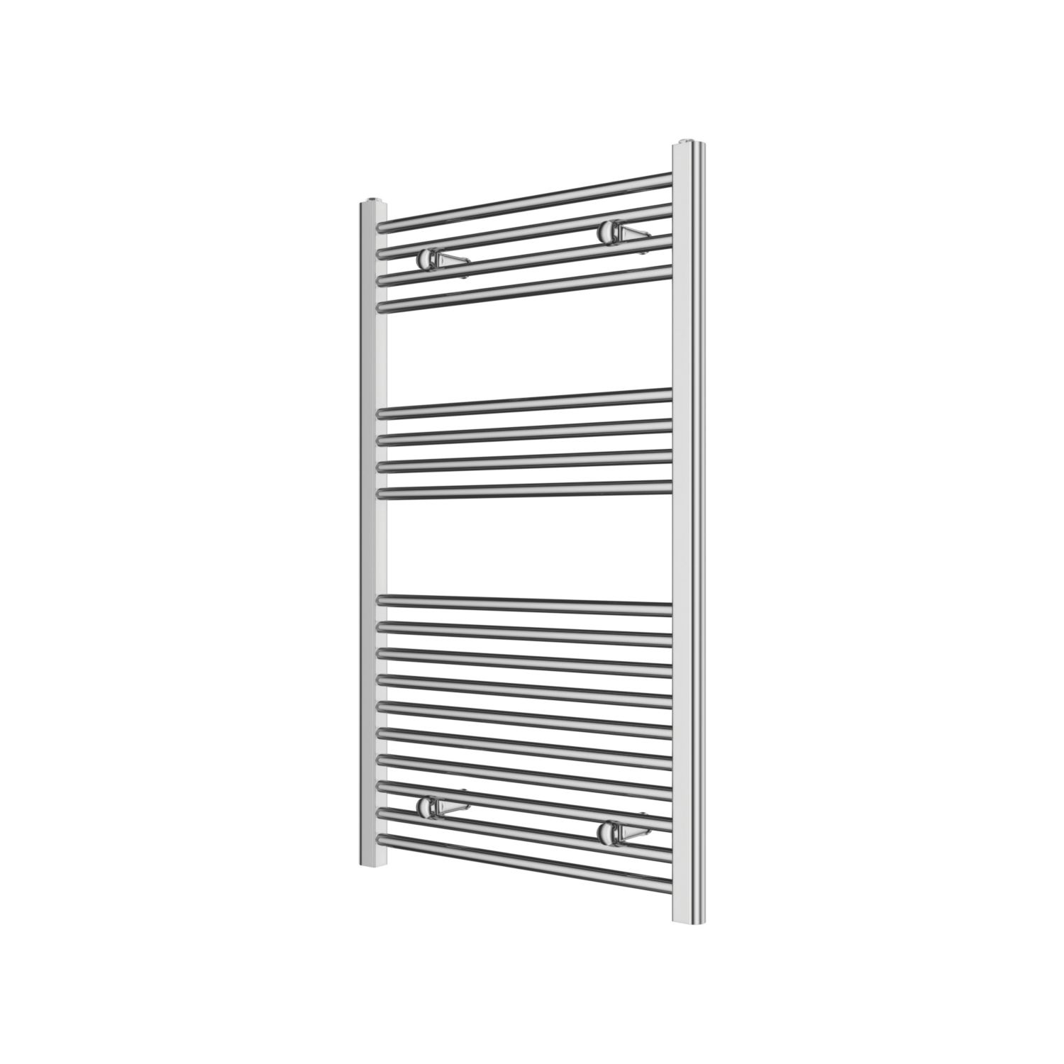 Flomasta 1000mm x 600mm 1190BTU Chrome Flat Towel Radiator (383TF)
