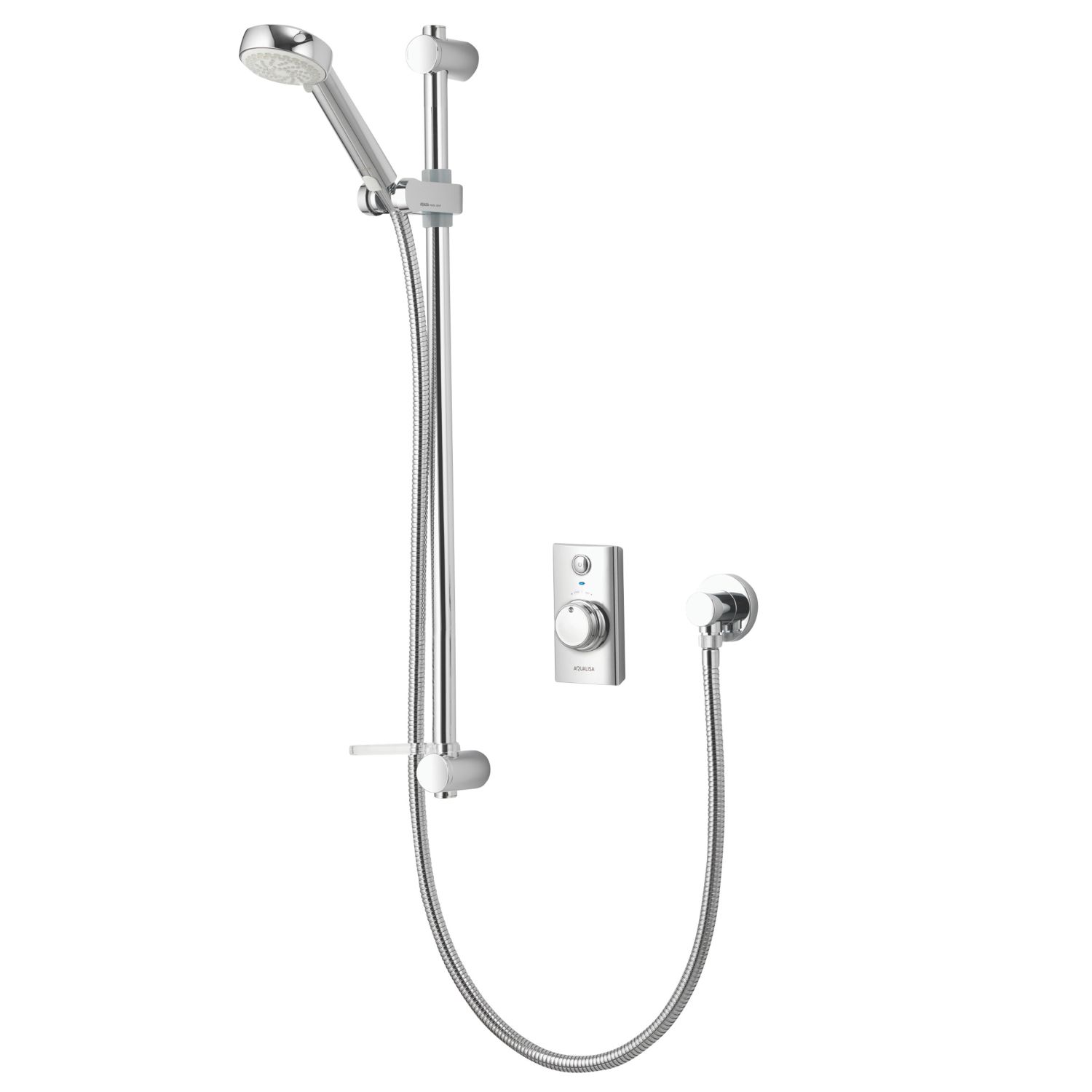 Aqualisa Visage HP/Combi Rear-Fed Chrome Thermostatic Smart Shower (384JK)