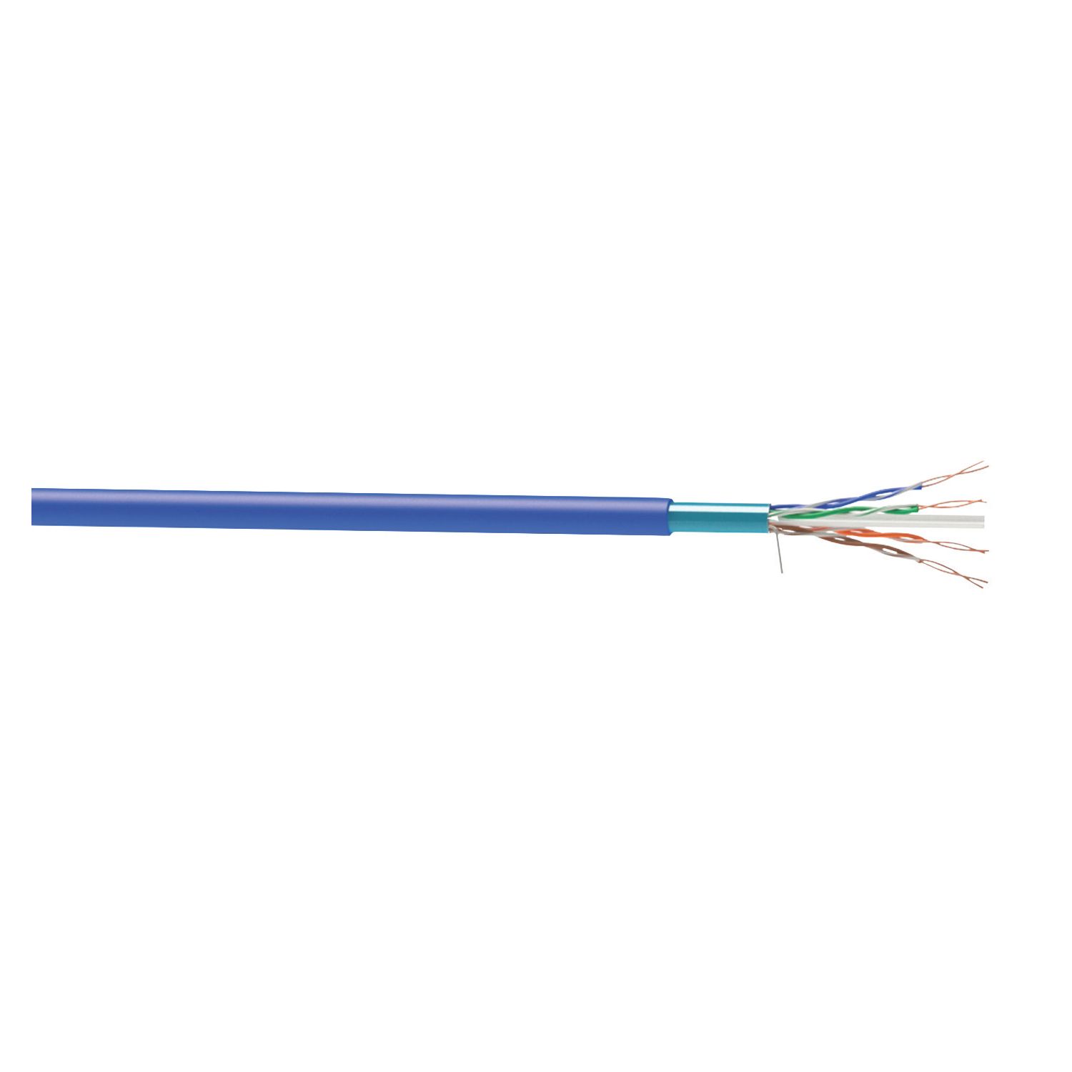 Time Cat 6 Grey 4-Pair 8-Core Unshielded Ethernet Cable 100m Drum (384JY)