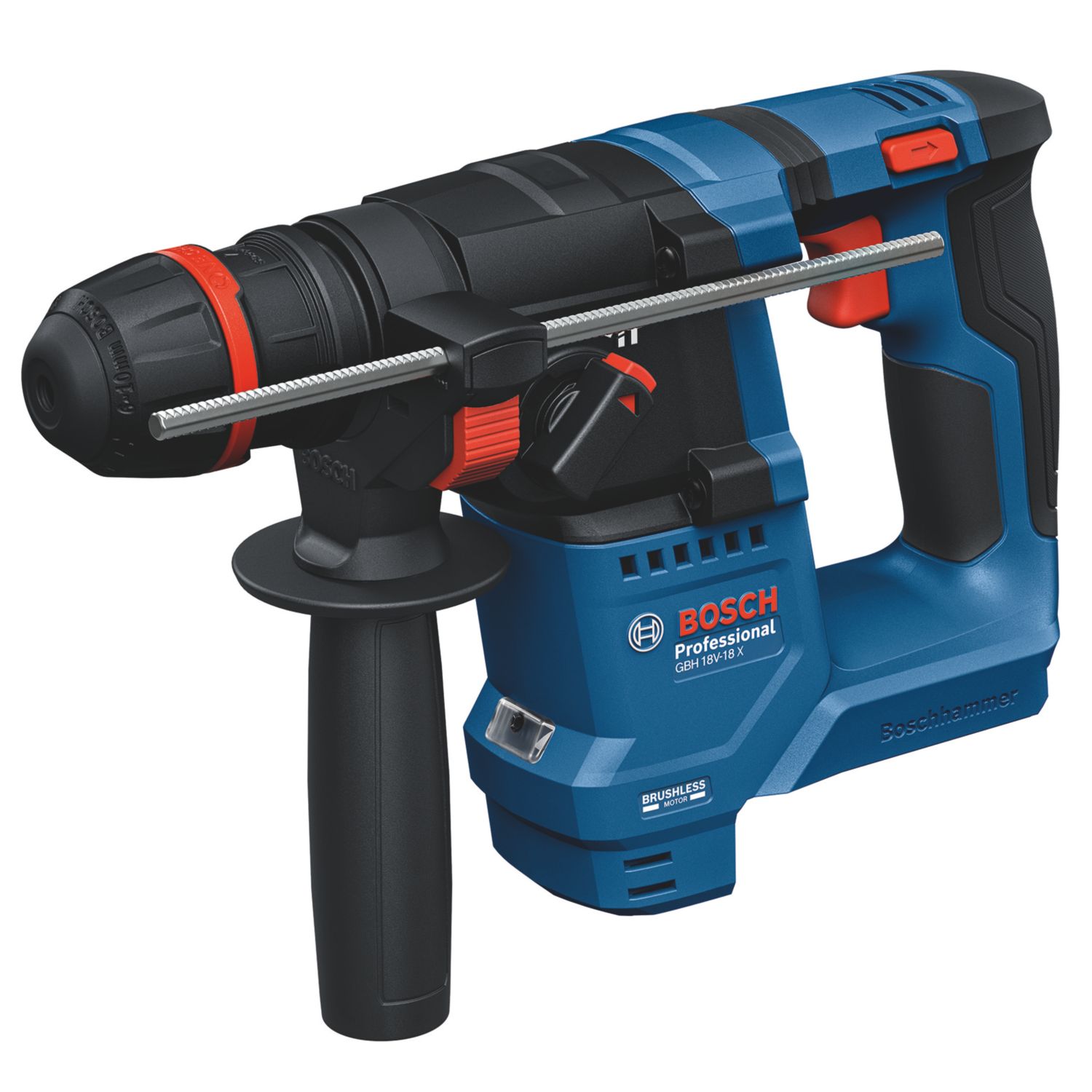 Bosch GBH 18V-18 X 1.5kg 18V Li-Ion AMPShare Brushless Cordless SDS Drill One Chuck - Bare (385CY)