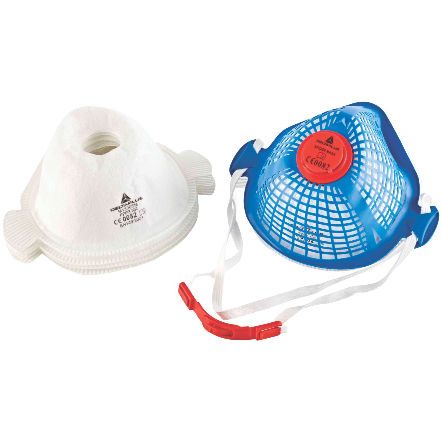 Delta Plus Spider Mask Reusable Dust Mask with 5 Filters P3 (3865V)