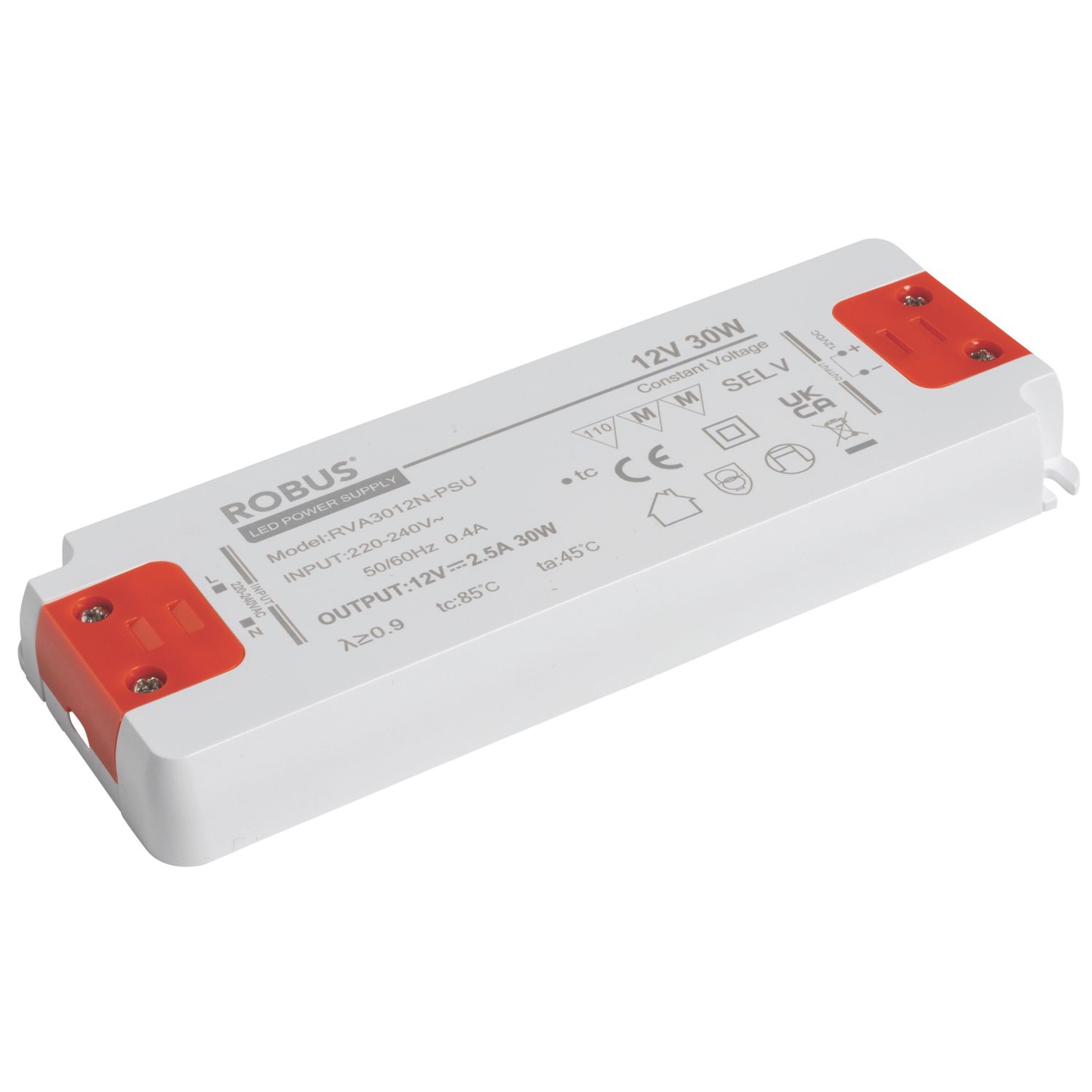 Robus Vegas 12V Constant Voltage LED Driver 100W (387CH)