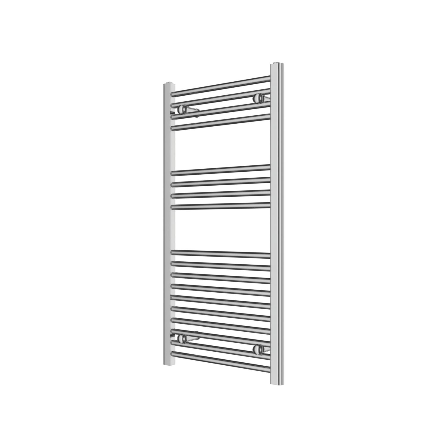 Flomasta 1000mm x 500mm 1020BTU Chrome Flat Towel Radiator (387TF)