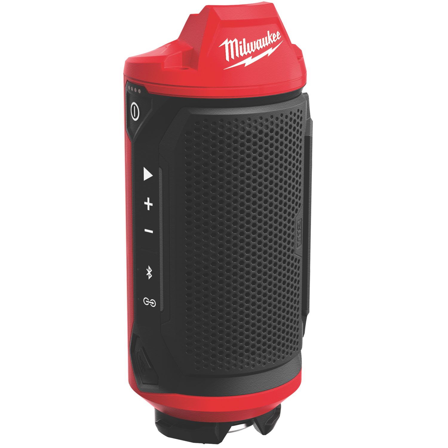 Milwaukee M12 SPEJSG2-0 Gen 2 12V Li-Ion RedLithium Cordless Bluetooth Speaker + 3A 1-Outlet Type C USB Charger - Bare (389EN)