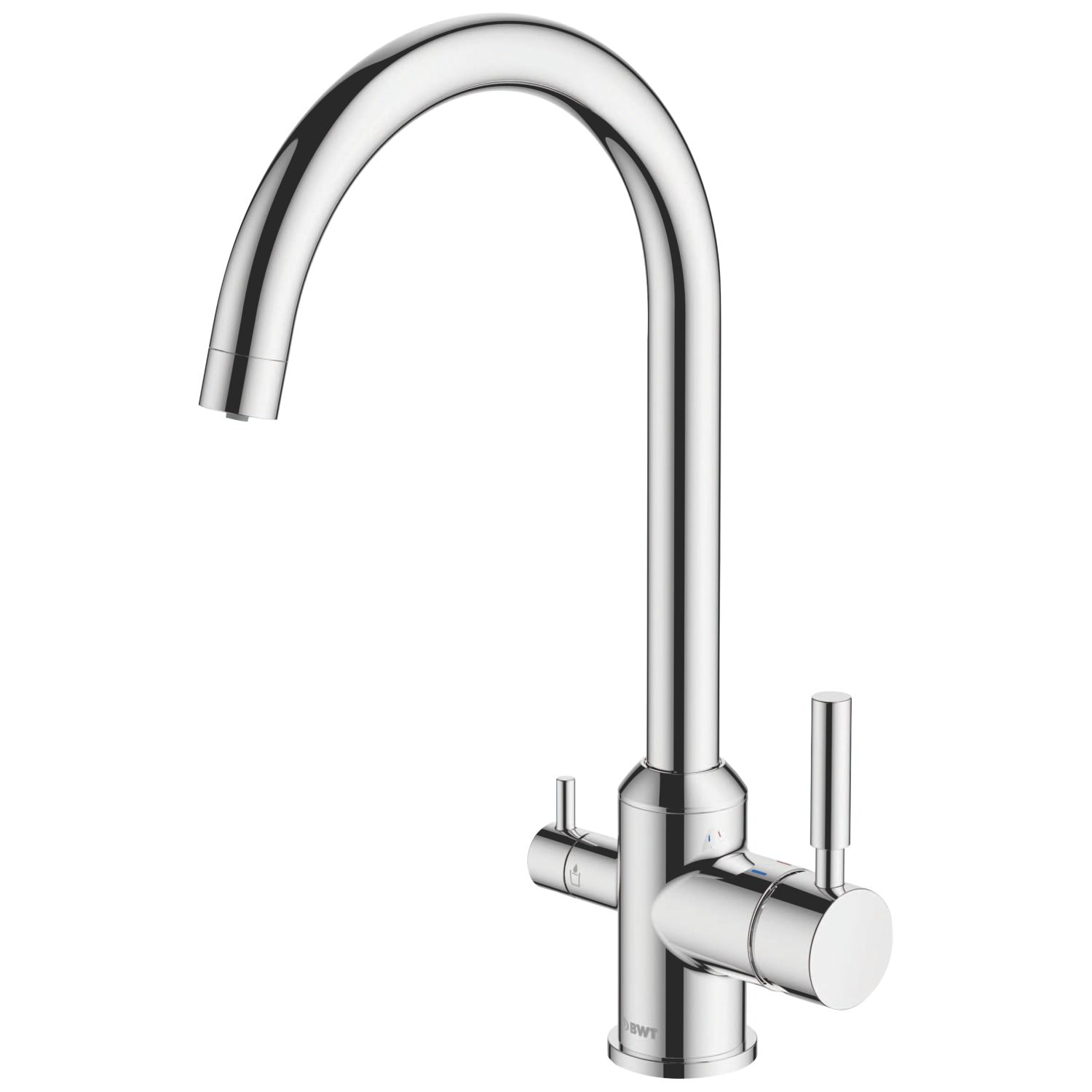 BWT 3-Way Deck Mounted Filter Tap Chrome (3900X)