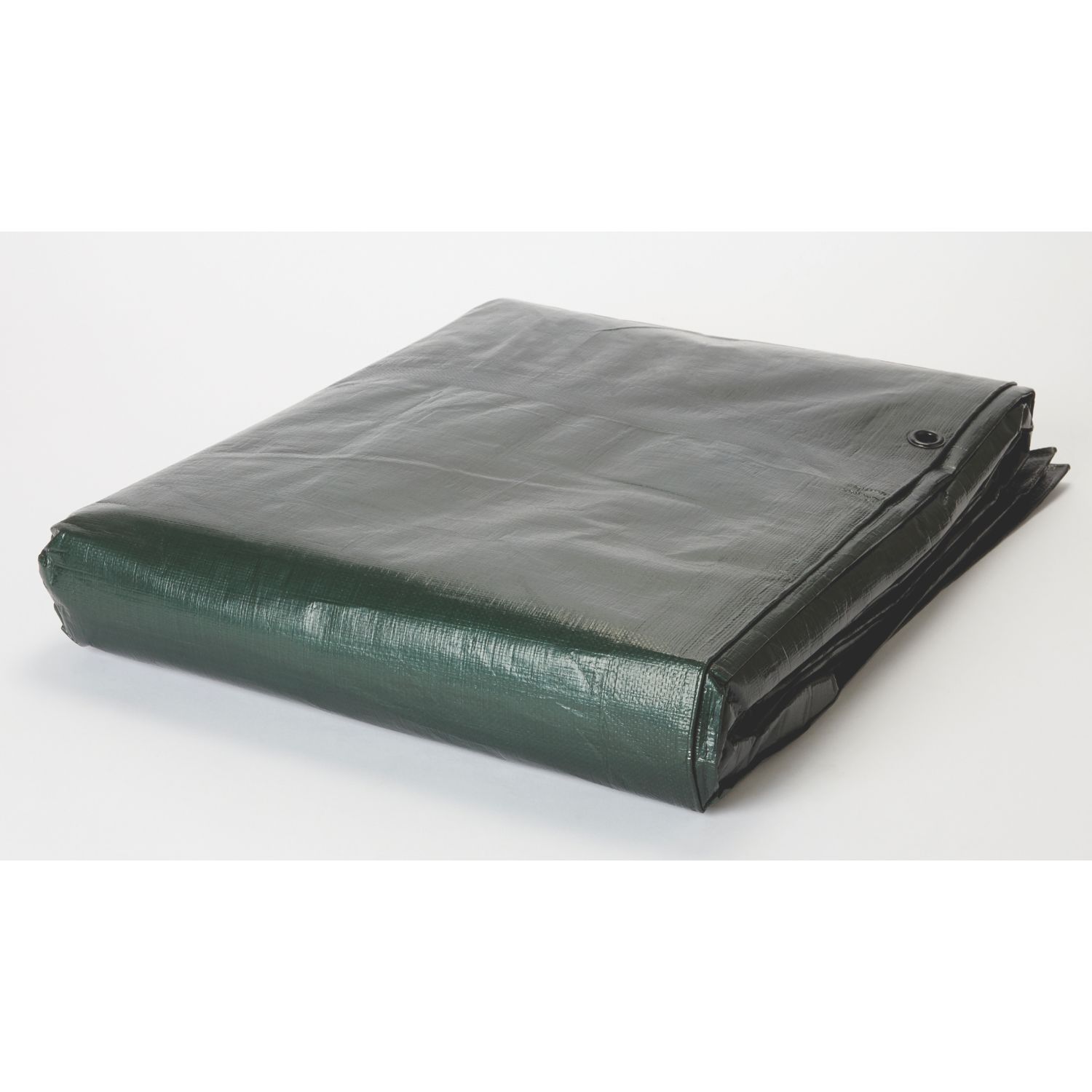 Essentials Tarpaulin Sheet Green/Brown 5m x 8m (391GT)