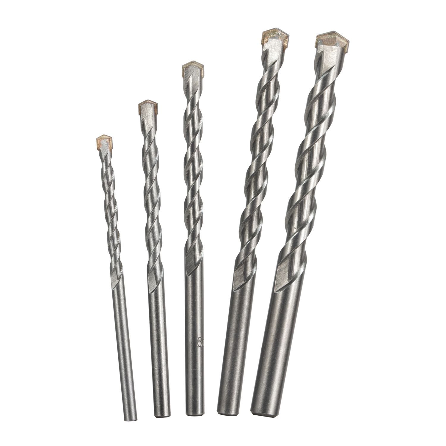 Titan Straight Shank Masonry Drill Bits 5 Piece Set (394PT)