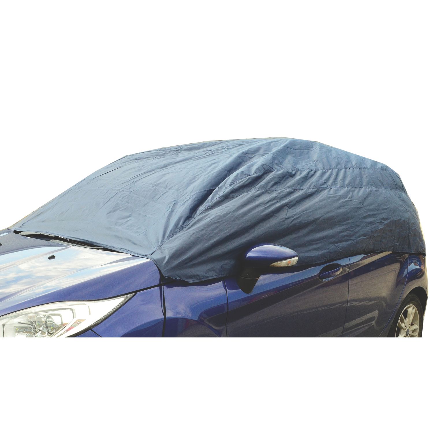Hilka Pro-Craft Half Car Cover 50cm x 230cm Blue (395PA)