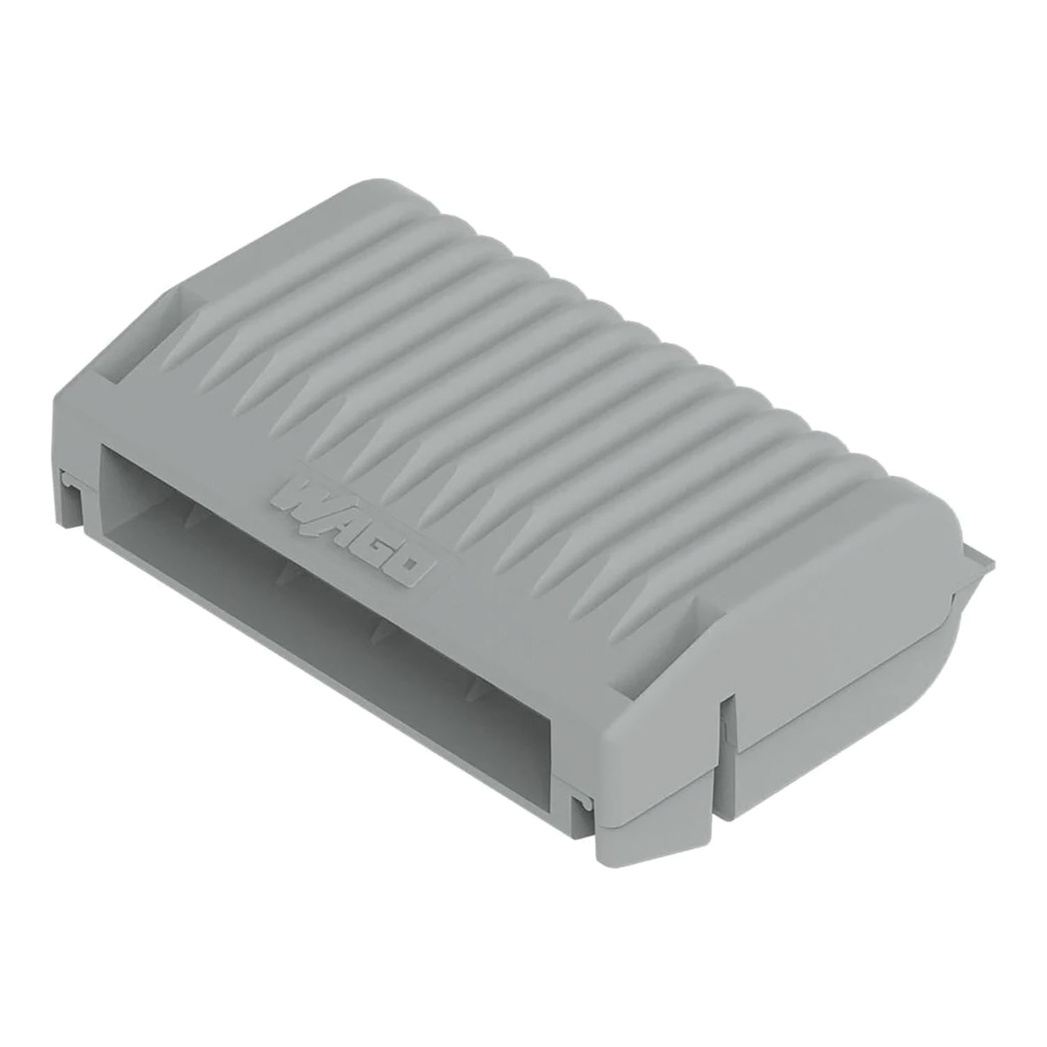 Wago 207-1433 6-Entry IPX8 Gelbox for Splicing Connectors Grey 2 Pack (395RU)
