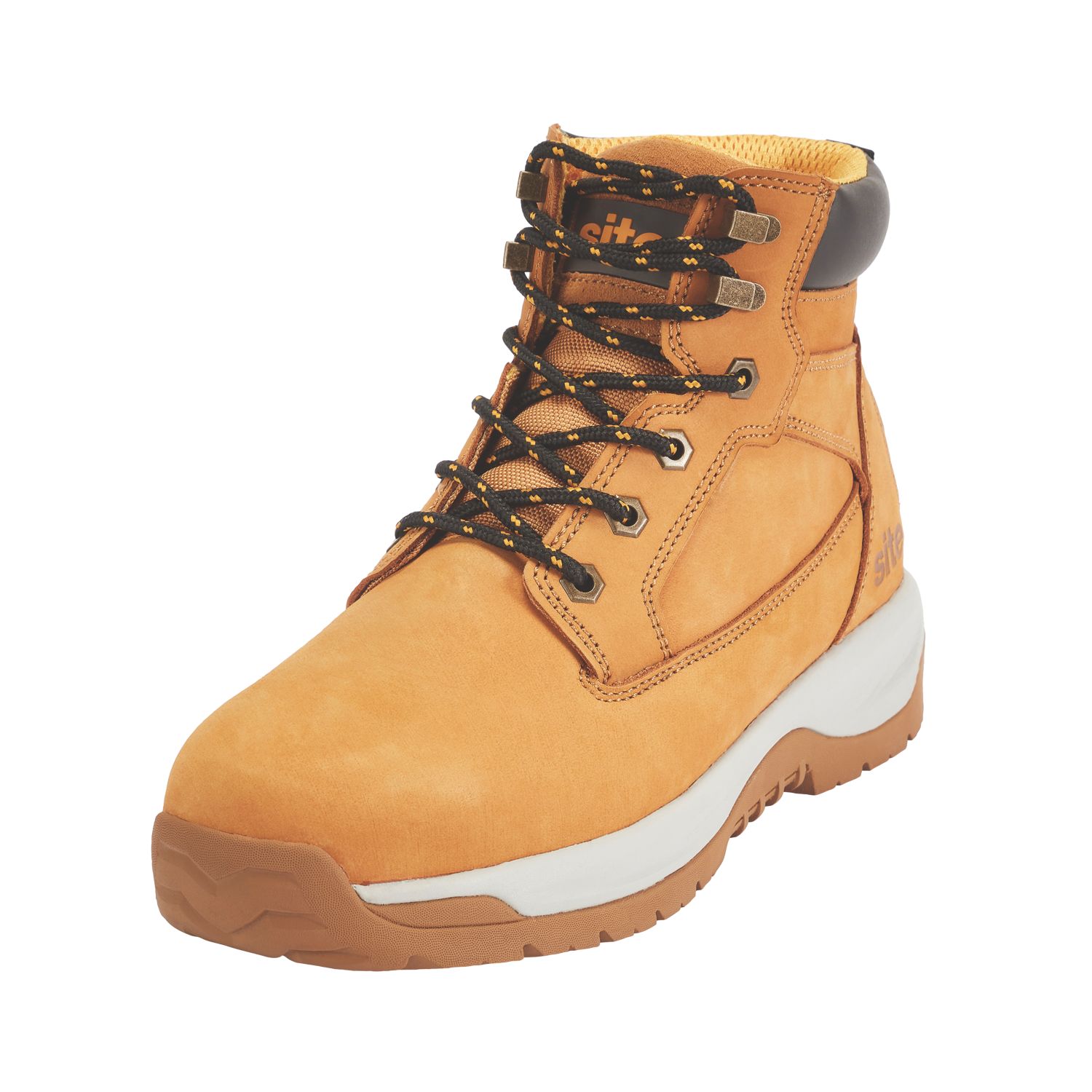 Site Arenite Size 8 Tan Steel Toe Cap Safety Boots (395TR)