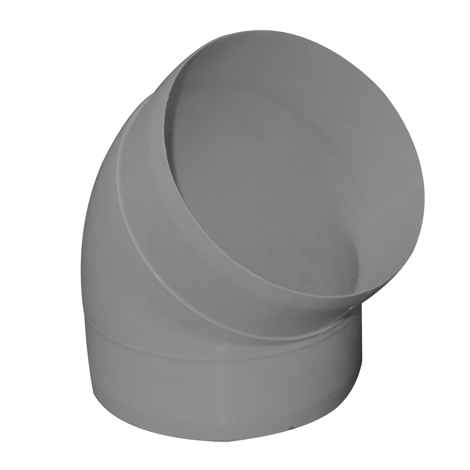 Manrose 45° Round Bend White 125mm (396GY)
