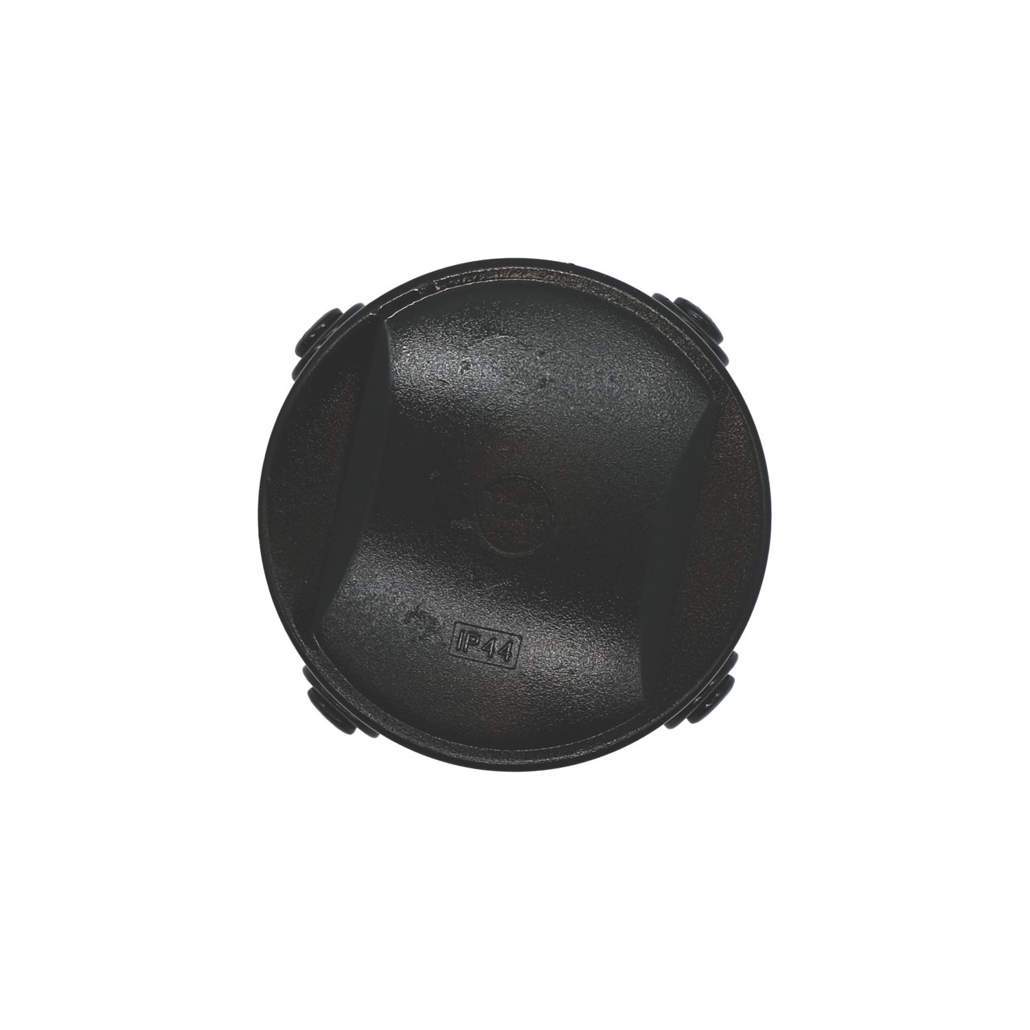 Vimark 4-Entry Round Junction Box with Knockouts 67mm x 48mm x 67mm (396YE)