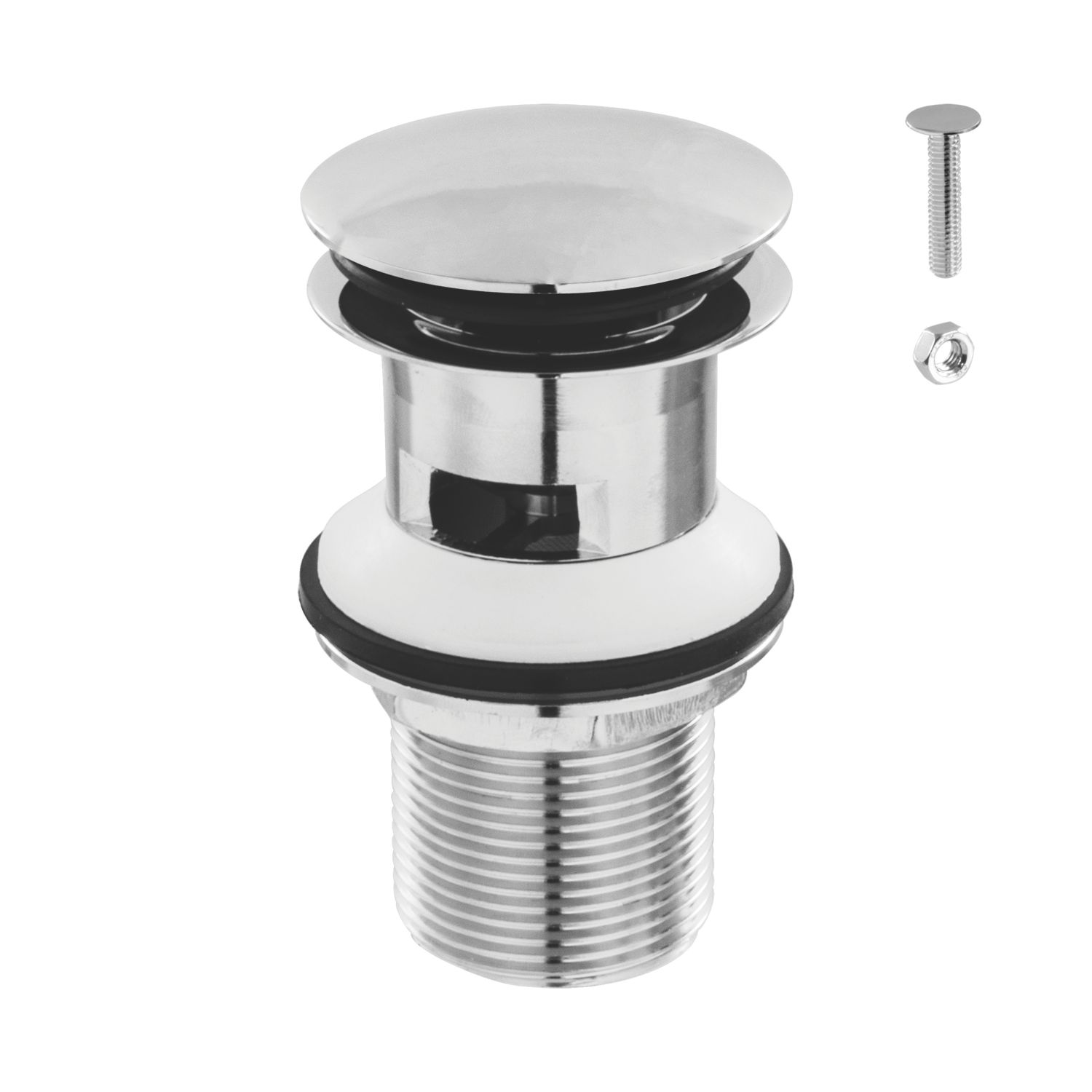 McAlpine Slotted Pop Up Basin Waste Chrome 60mm (397JG)