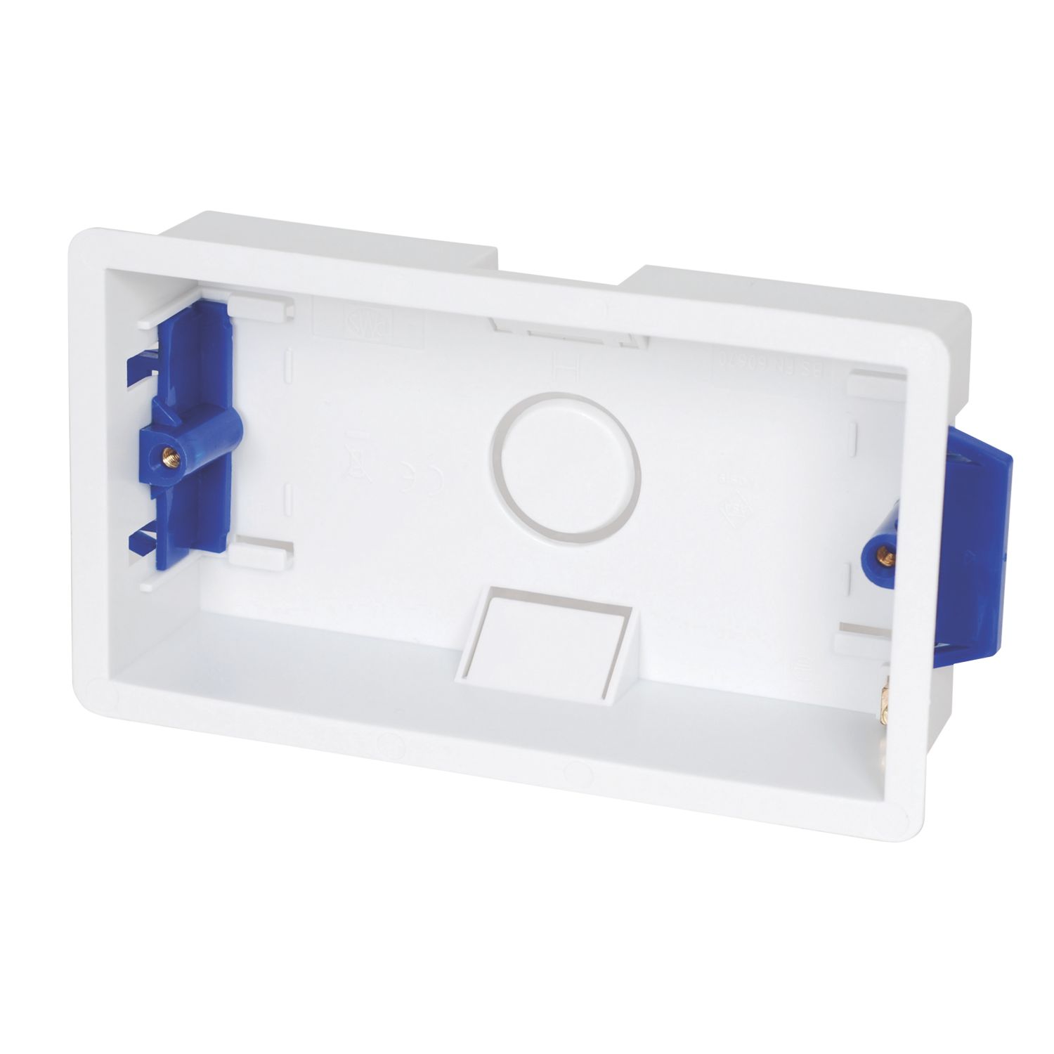 LAP 2-Gang Dry Lining Boxes 35mm 10 Pack (398KR)