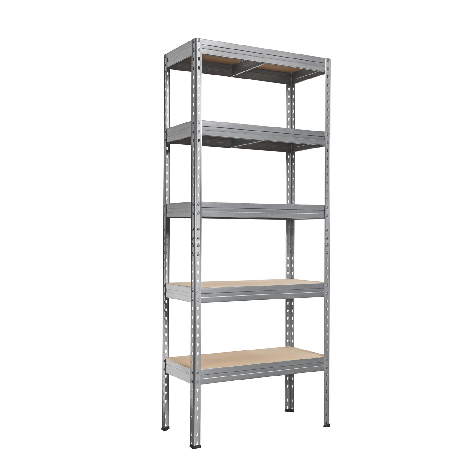 5-Tier Metal Garage Shelving Unit 750mm x 350mm x 1800mm (398PH)