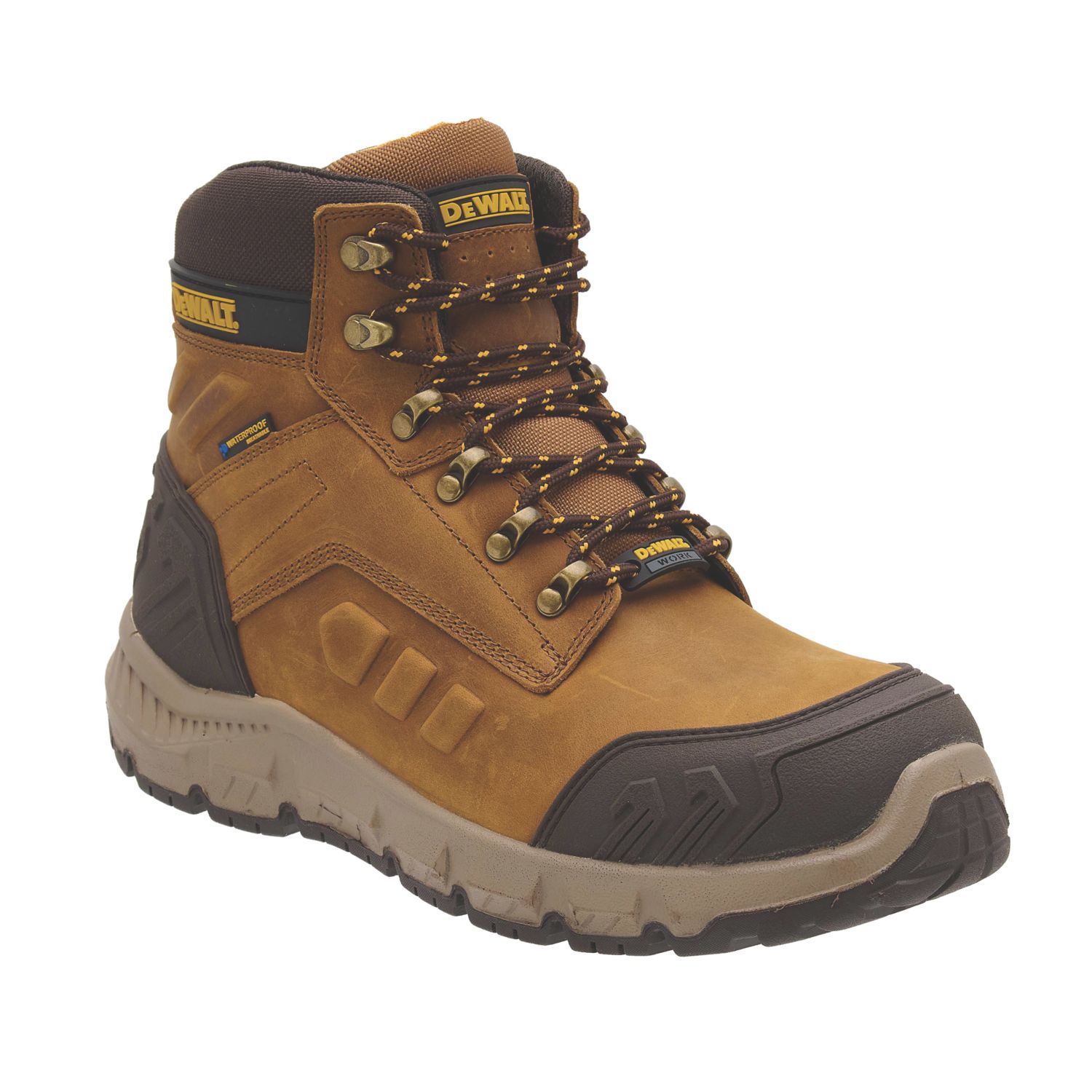 DEWALT Braintree Size 7 Sundance Waterproof Steel Toe Cap Safety Boots (399CH)