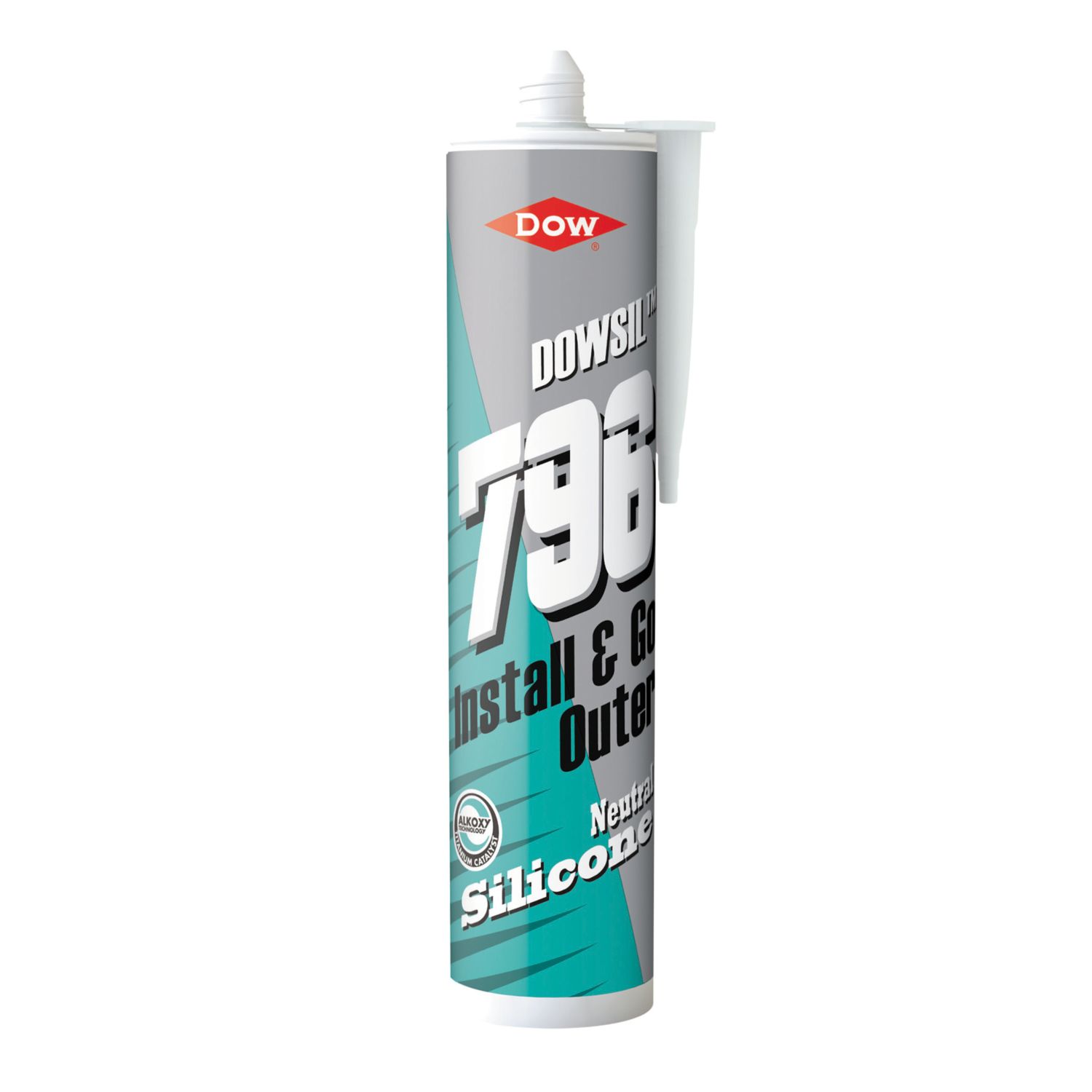 Dow 796 uPVC Silicone Sealant Brilliant White 310ml (40004)