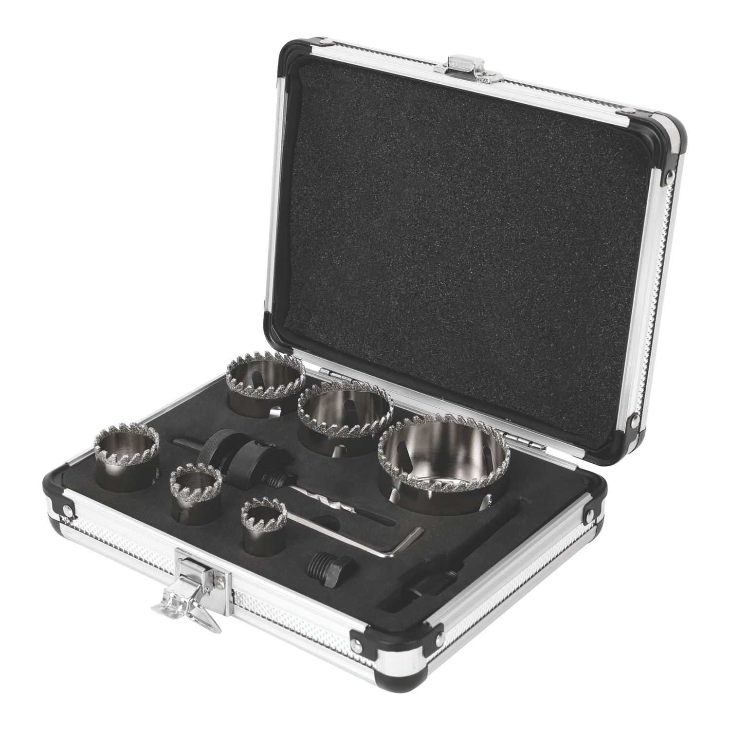 Titan Diamond 6-Saw Tile Holesaw Set (400PT)