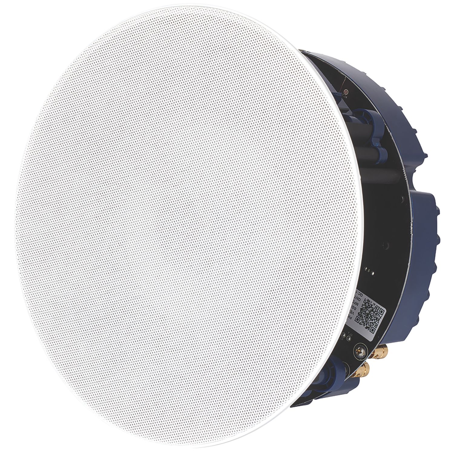 Lithe Audio 9" 50W RMS Wired or Wireless Bluetooth Ceiling Speaker Kit 30m White Grille (401YE)