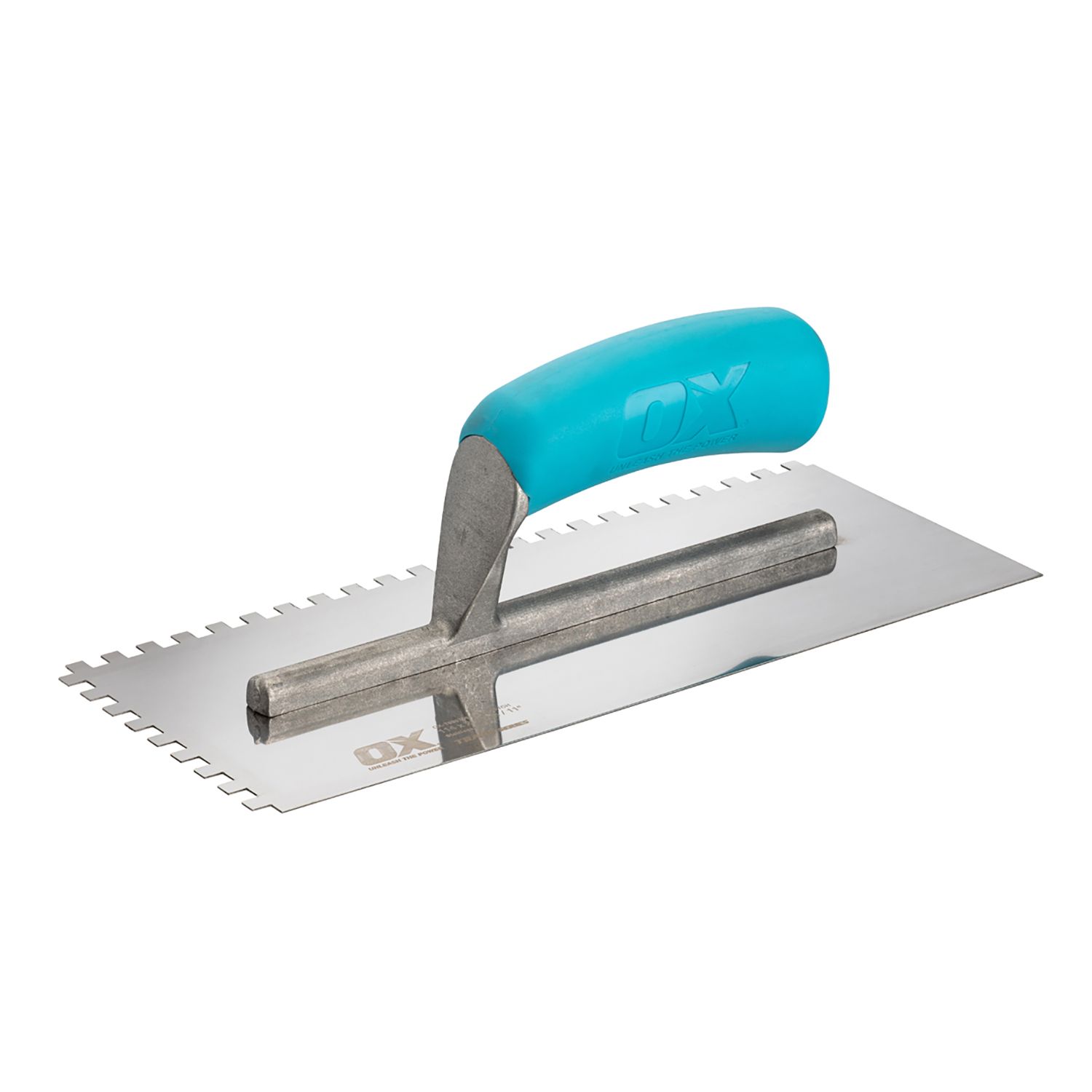 OX Trade 6mm Notch Trowel 11" x 4 1/2" (402HP)