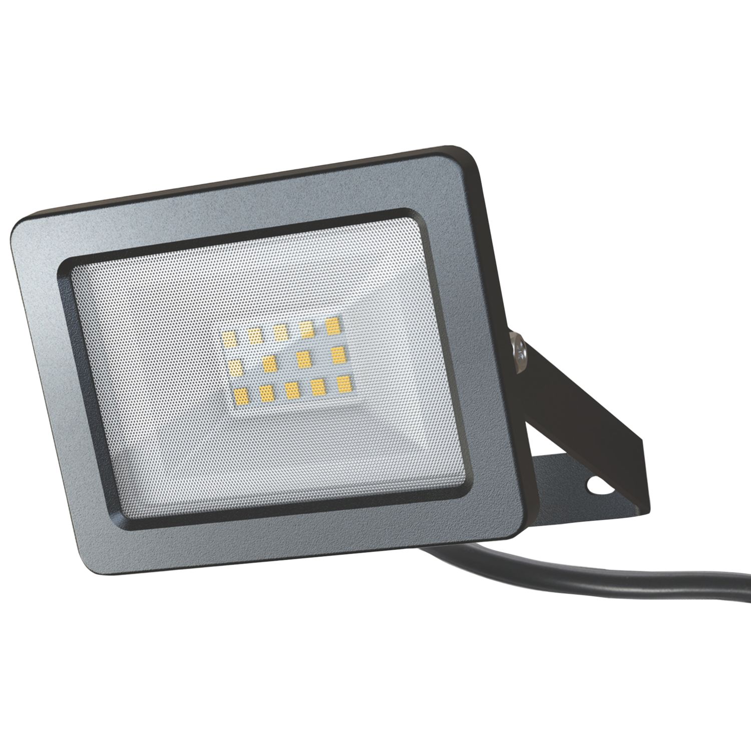 LAP Weyburn Outdoor LED Floodlight Black 10W 1000lm (403PG)