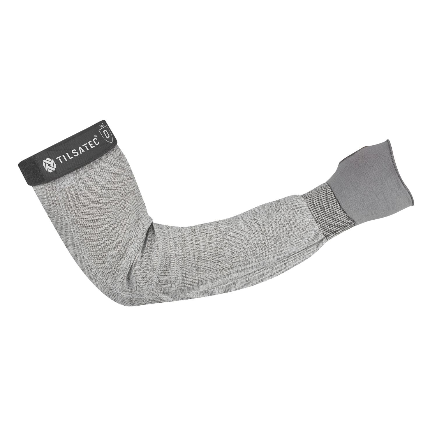 Tilsatec Cut Level D Resistant Sleeves w/ Adjustable Strap Grey One Size (406CM)