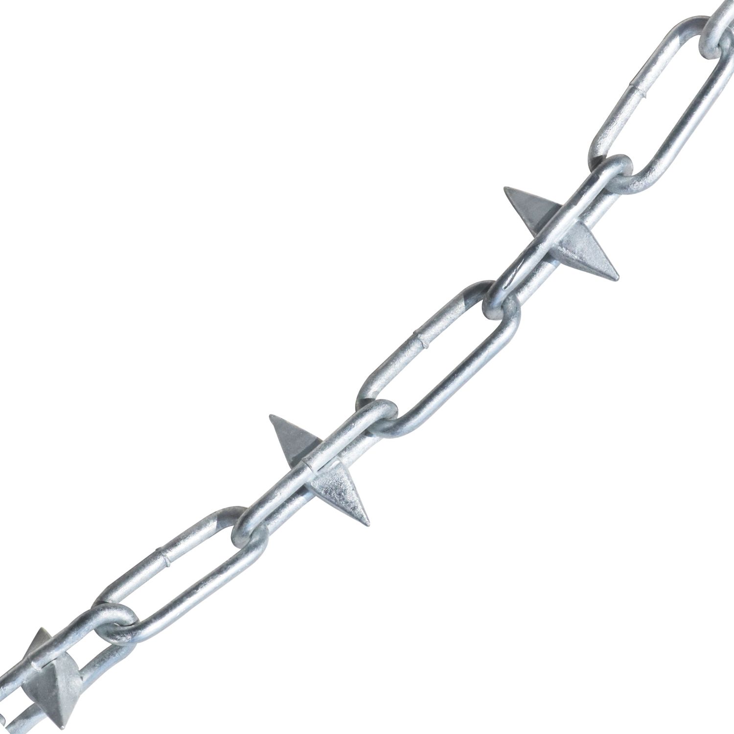 Essentials Spike Zinc-Plated Chain 6mm x 5m (407FE)