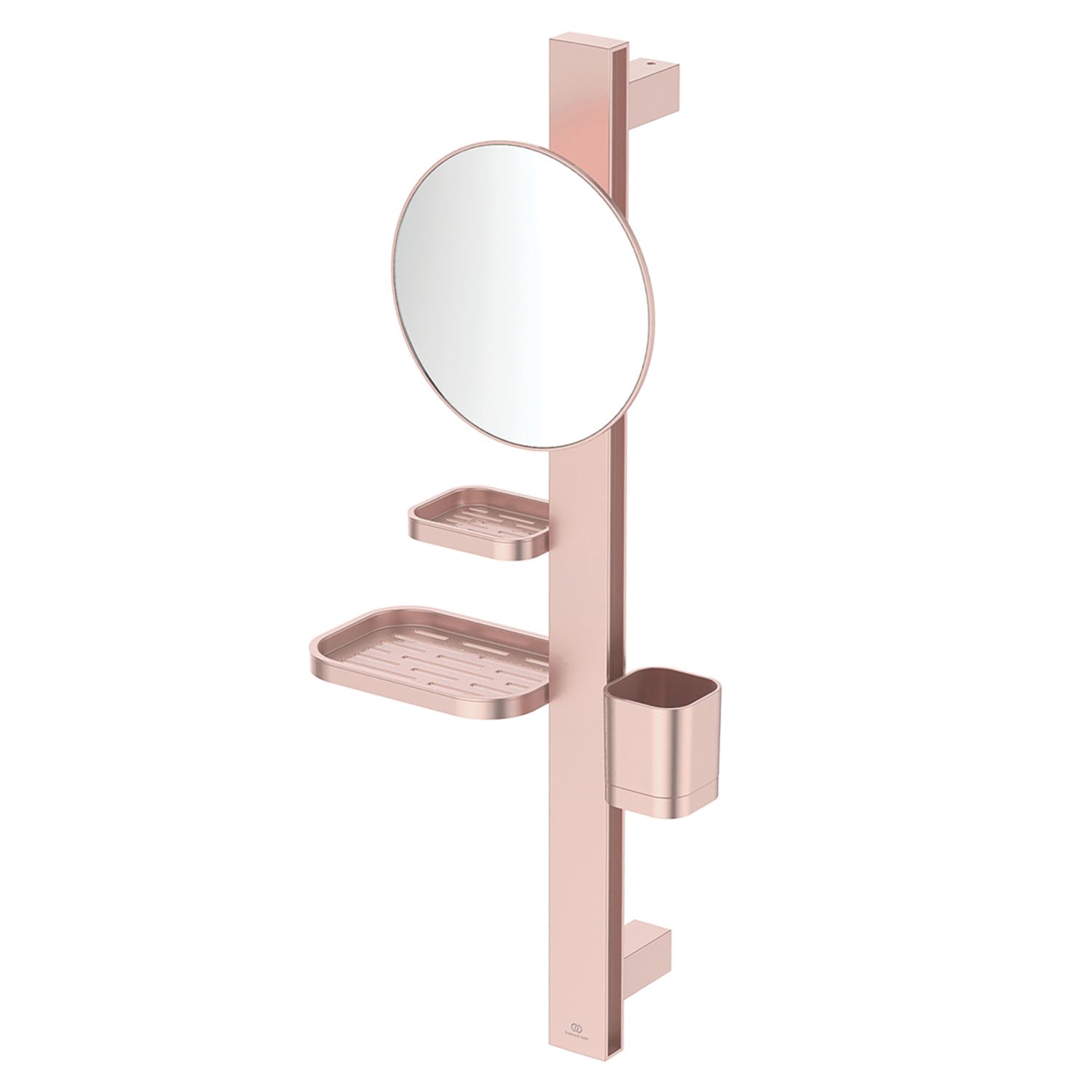 Ideal Standard Alu+ Mirror with Beauty Bar Rose 311mm x 160mm x 717mm (407KU)