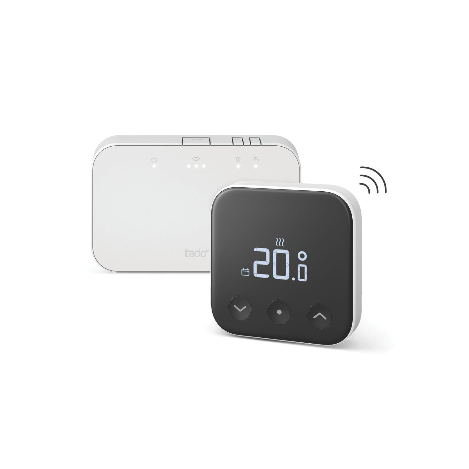 Tado X Wireless Heating & Hot Water Boiler Programmer & Smart Thermostat Starter Kit White (408EE)