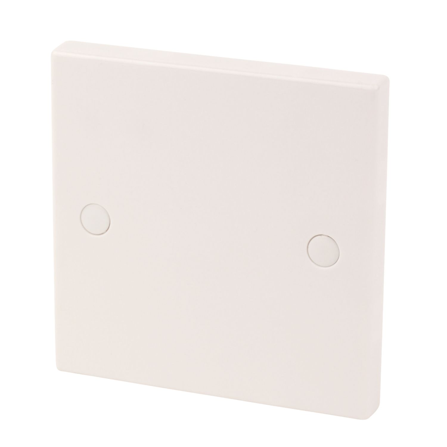 Essentials 1-Gang Blanking Plate White (4104D)