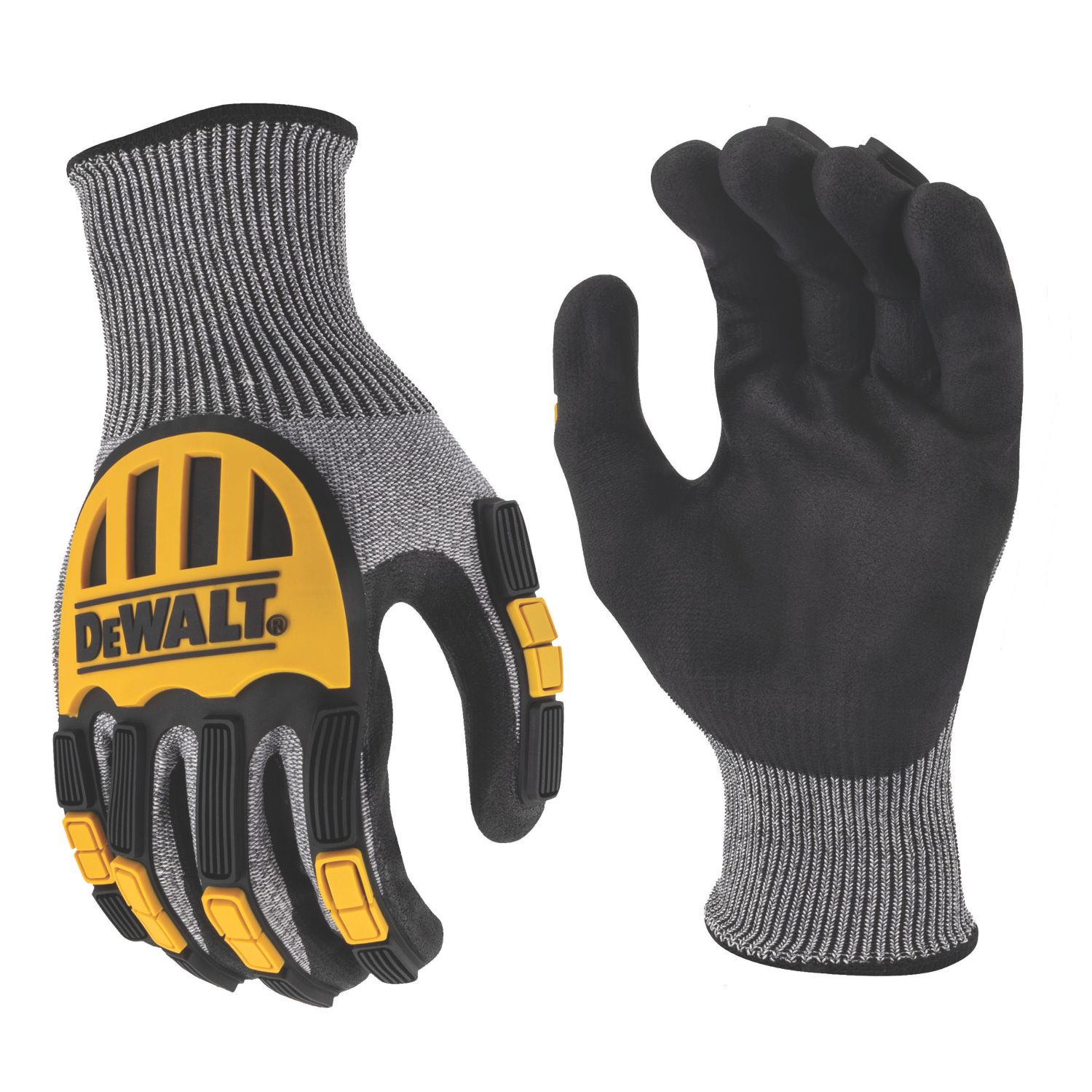 DEWALT Performance Mechanic Protection Gloves Yellow / Black Large (410AY)
