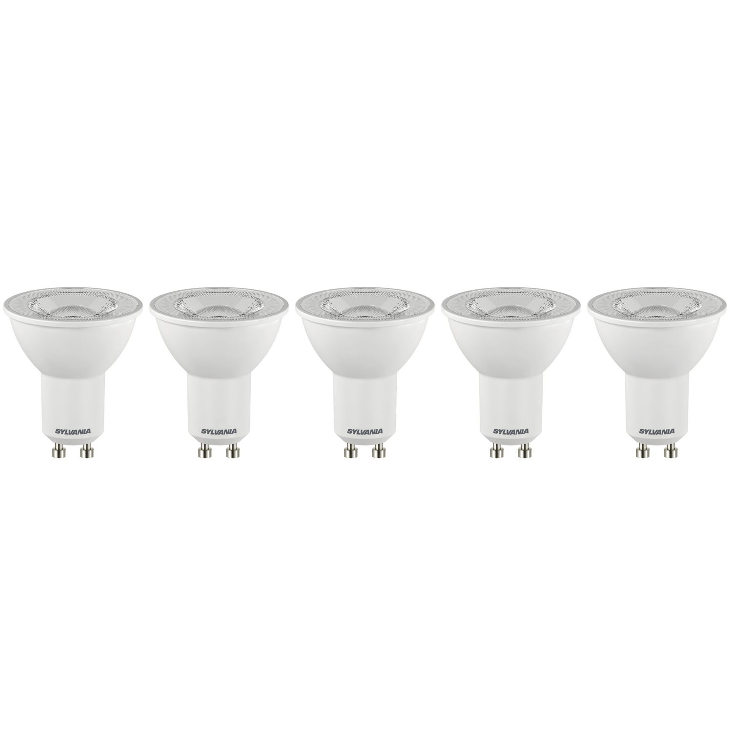 Sylvania RefLED ES50 V6 830 SL5 GU10 LED Light Bulb 610lm 7W 5 Pack (410TK)