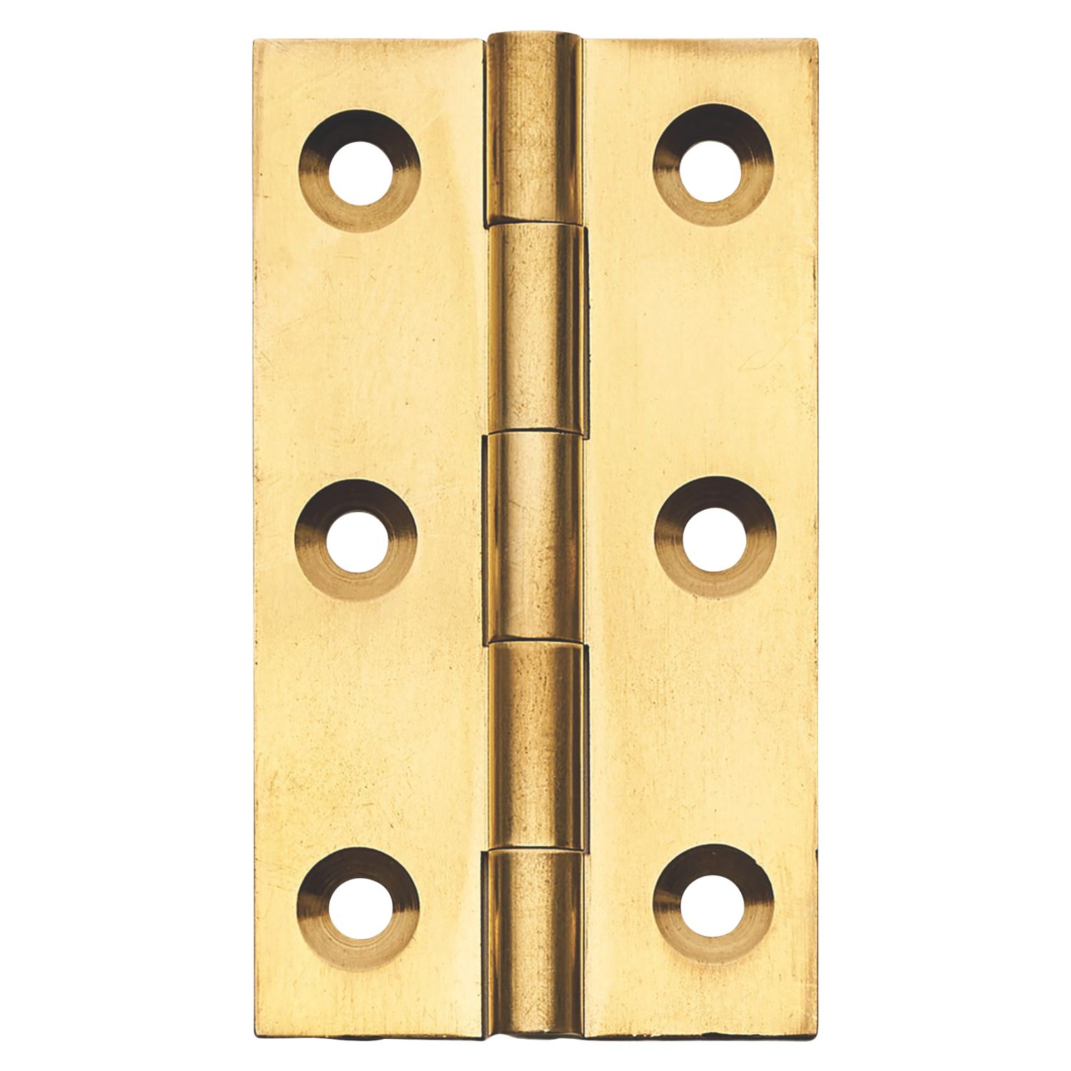 Self-Colour Solid Drawn Butt Hinges 51mm x 29mm 2 Pack (412PR)