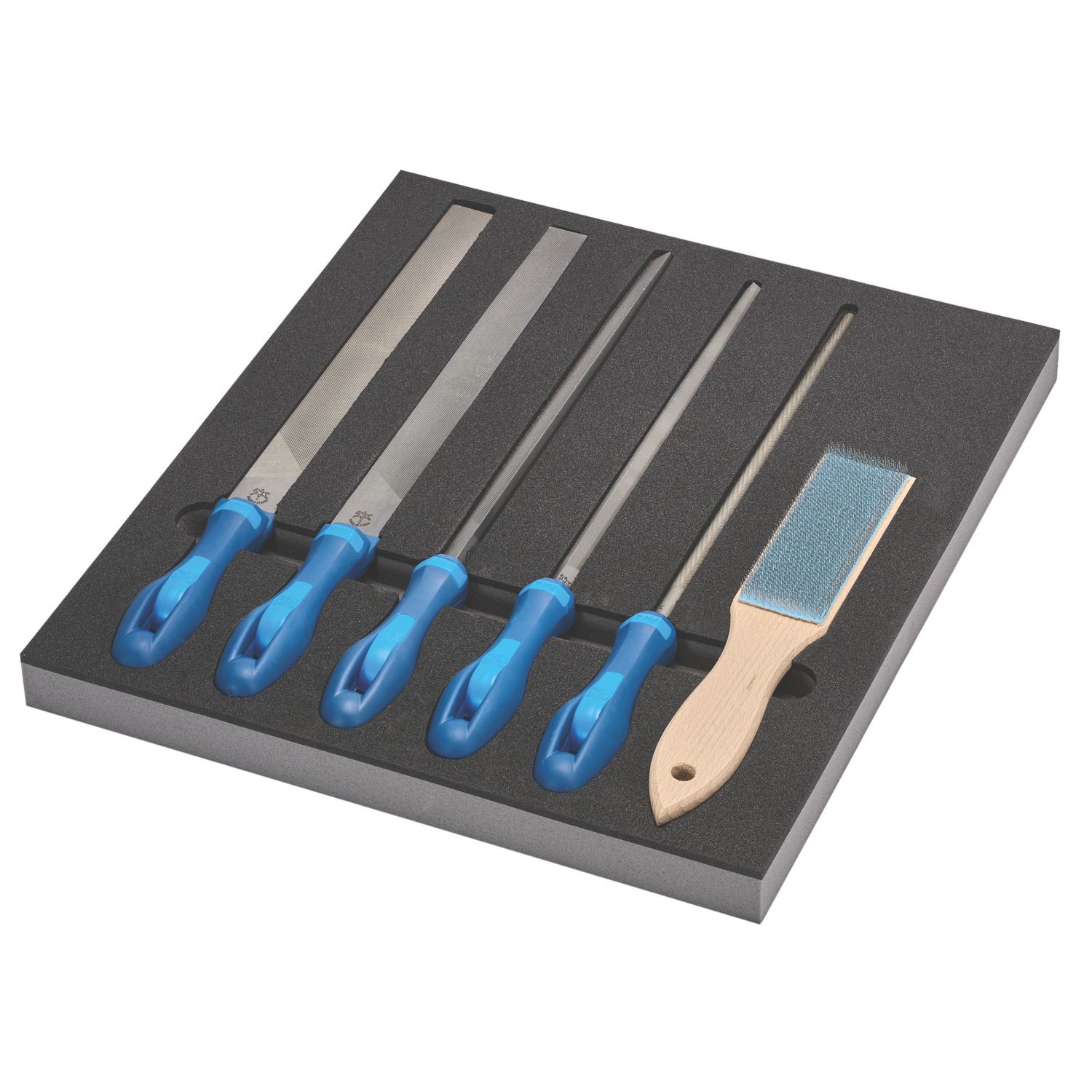 Wera Mixed File Set 9783 in Foam Insert 1 6 Pcs (412XX)